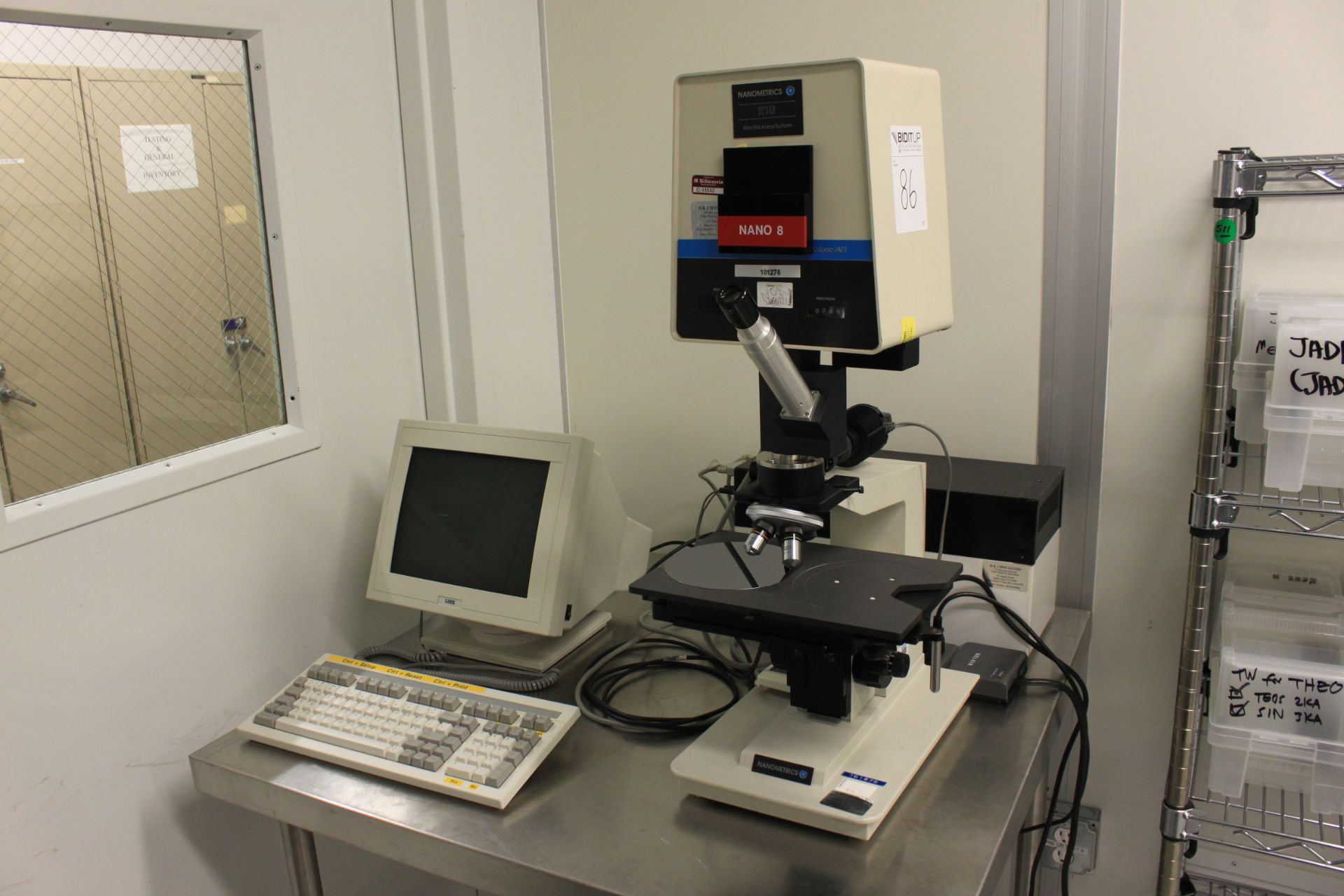 Nanometrics AFT210 Film Thickness Measurement System, Size: 6" Wafers, Vintage: 1997, 6” Stage,