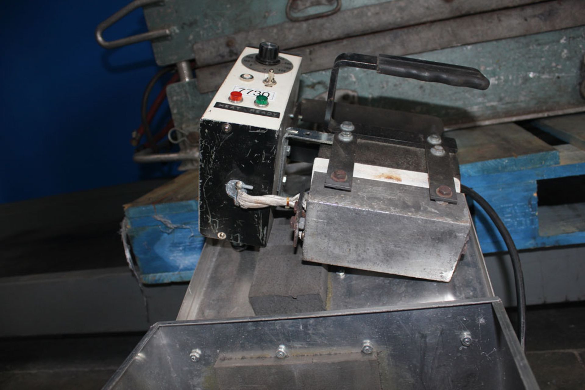Fenwal Thermocouple Rubber Heat Sealer, 3" x 6" 800 Degrees F, Mdl: 6300, Located In: Huntington - Image 2 of 3