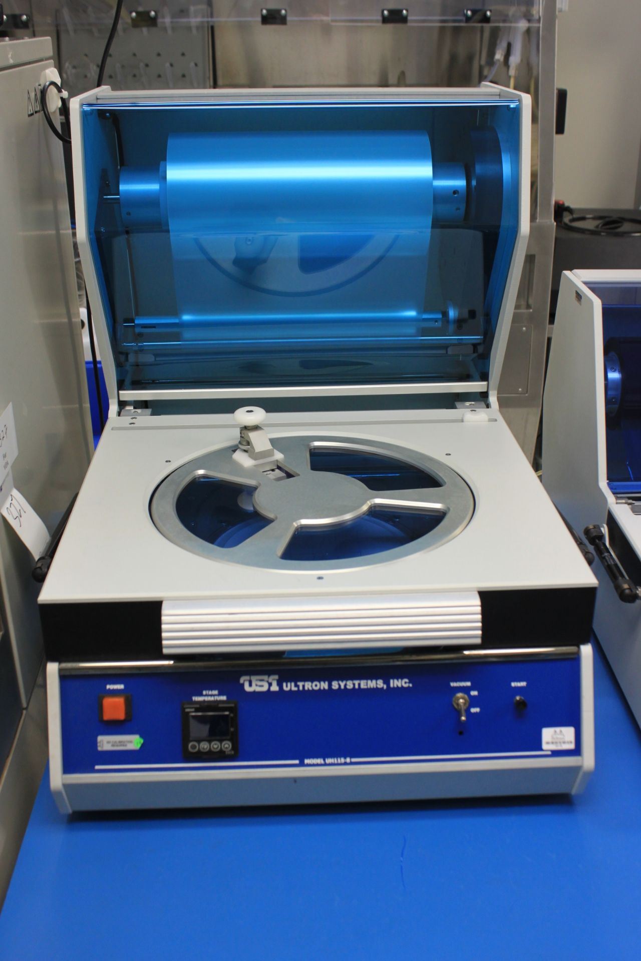 USI Ultron Systems Model UH115-8 Wafer/Frame Film Mounter, Semiautomatic One-Pass Bubble-Free