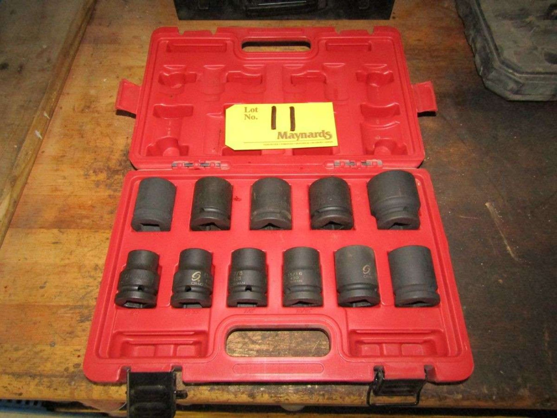 Sunnex Tools 3/4" Drive SAE Impact Socket Set