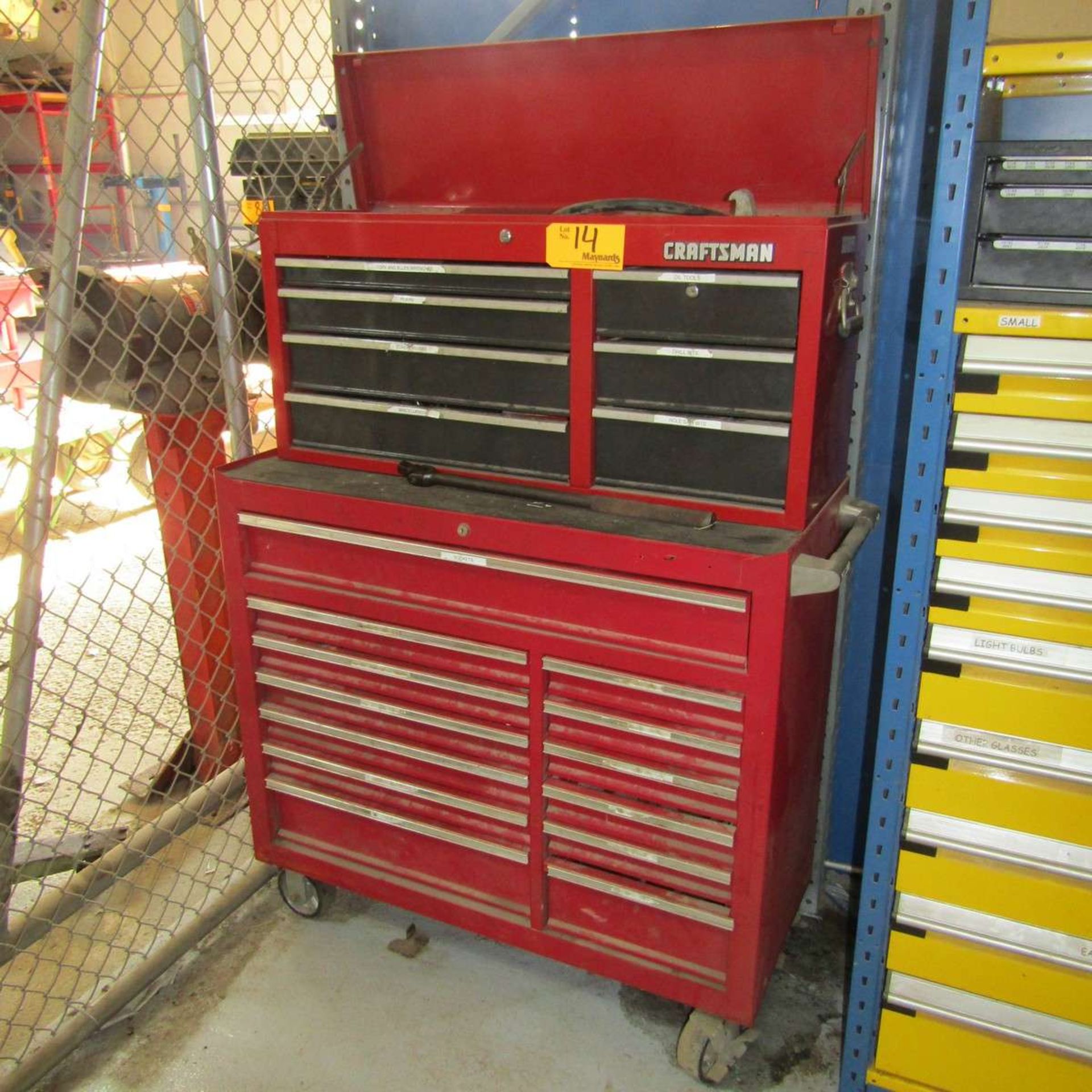 Rolling 13-Drawer Tool Box