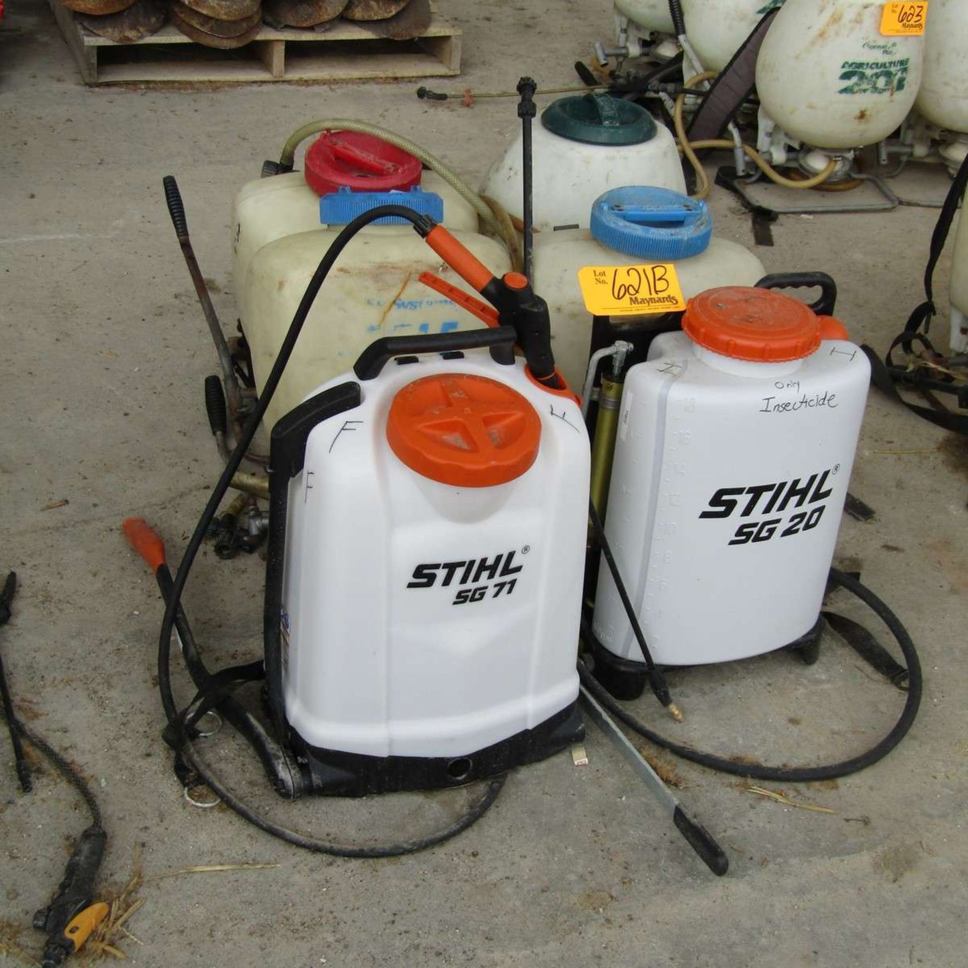 (6) Backpack Style Sprayers