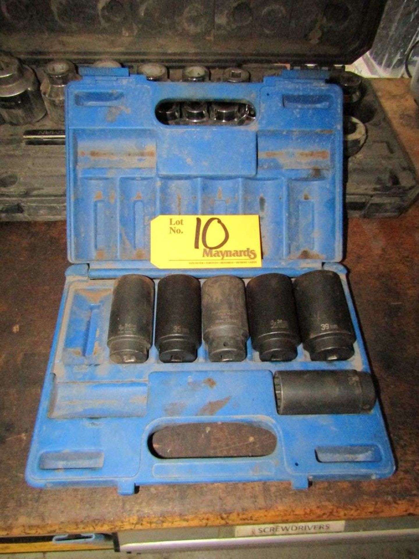 GP 1708SN 1/2" Drive Metric Impact Socket Set