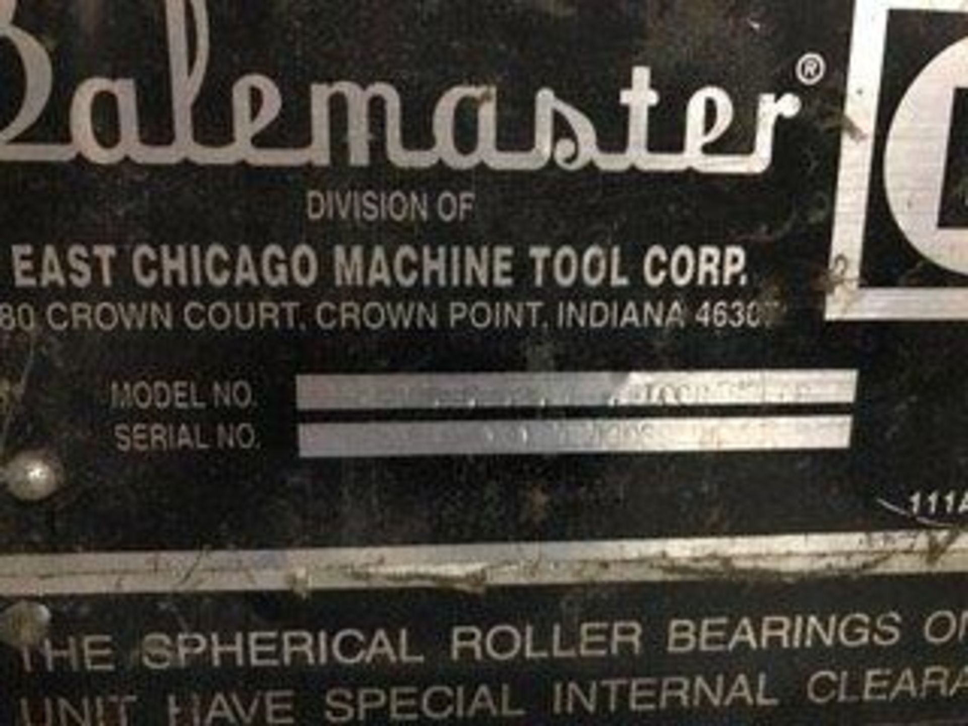 36" Balemaster Floor Sweep Shredder. No loading Fee. Location: Philadelphia PA - Image 5 of 5