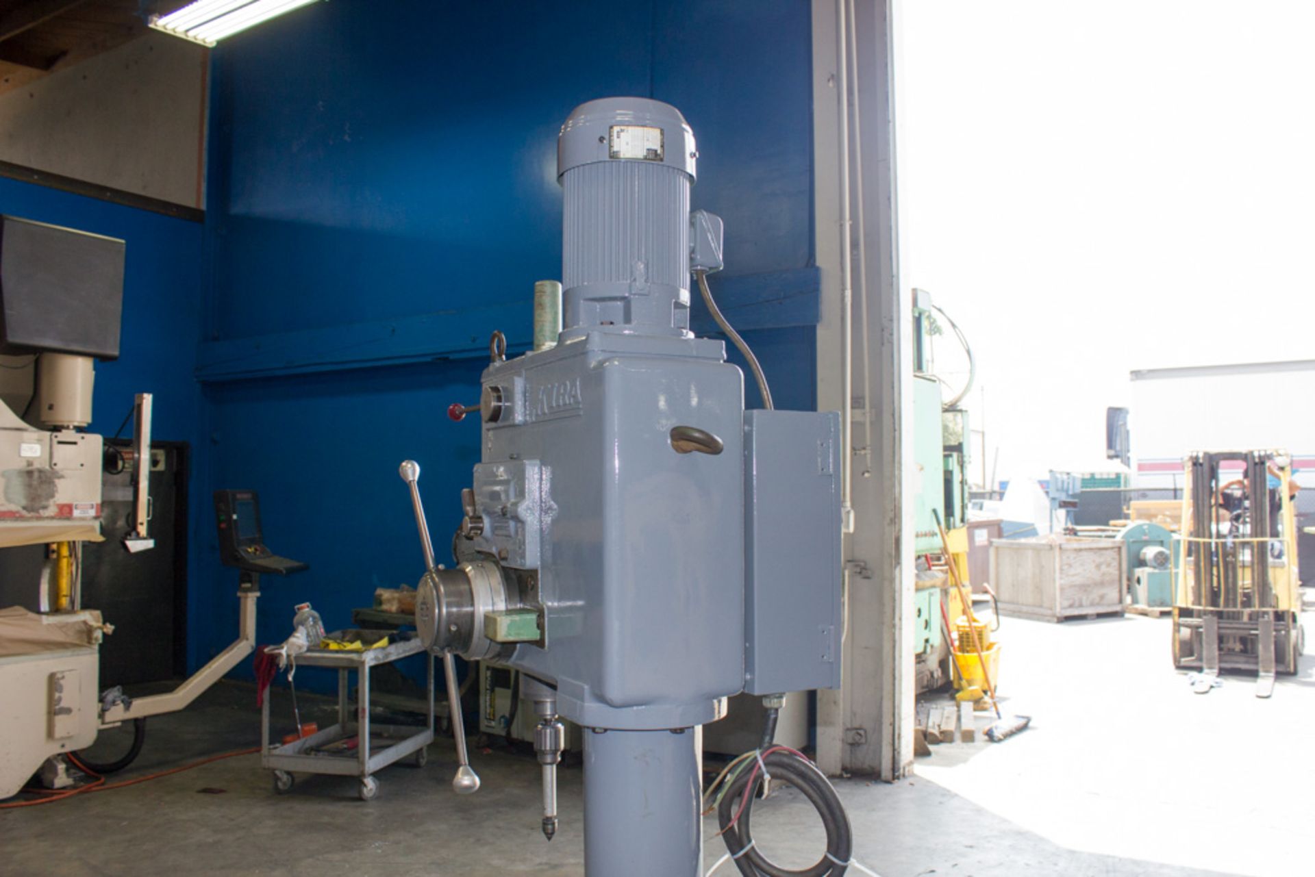 Kira Geared Head Floor Drill Press, 21" , Mdl: KRTG-540, S/N: 53914, Located In: Huntington Park, - Image 7 of 9