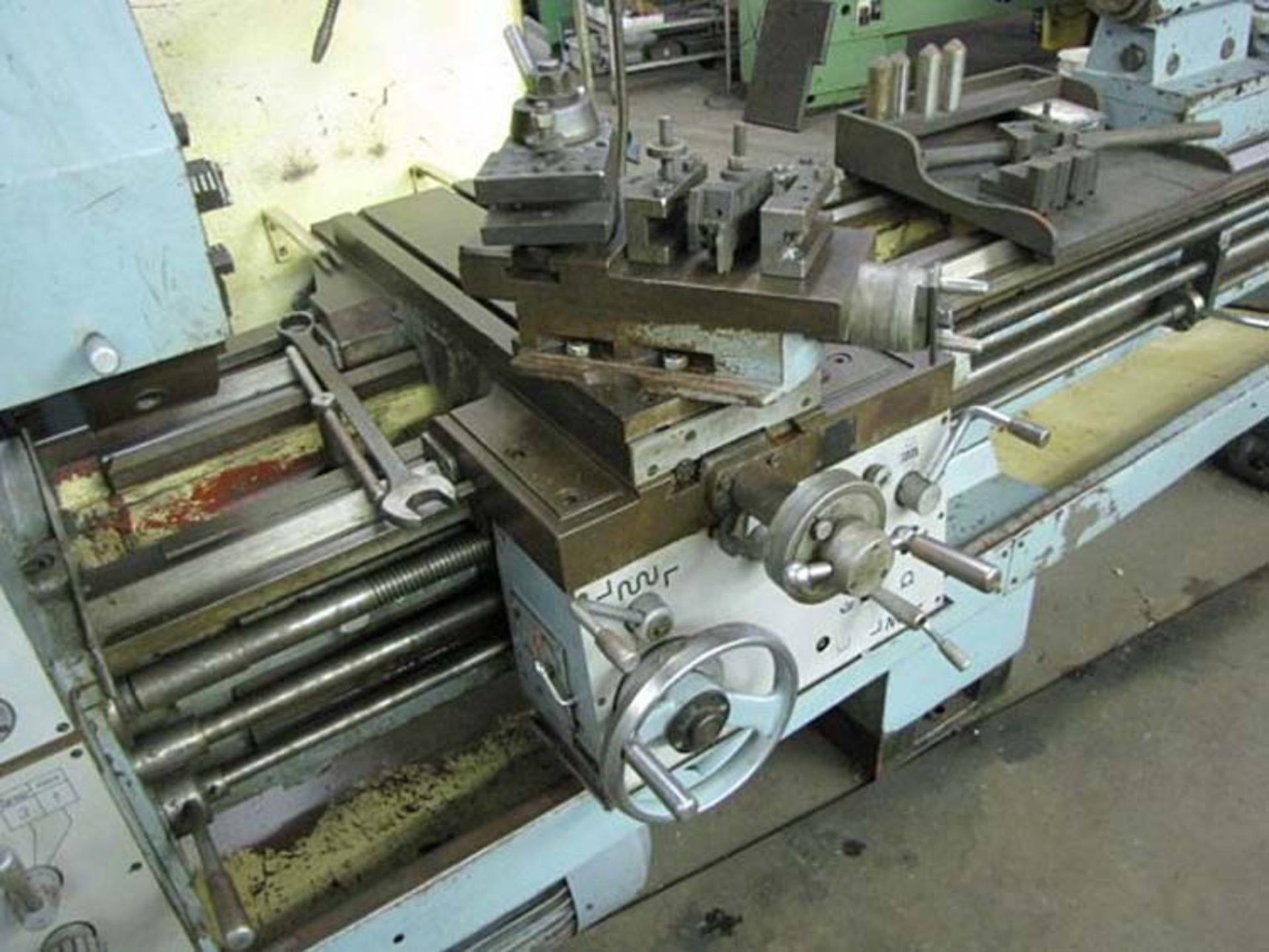 Polamco Wafum Engine Lathe, 25" x 80", Mdl: TUR 63A/80, S/N: 46417, Located In: Huntington Park, CA - Image 3 of 6