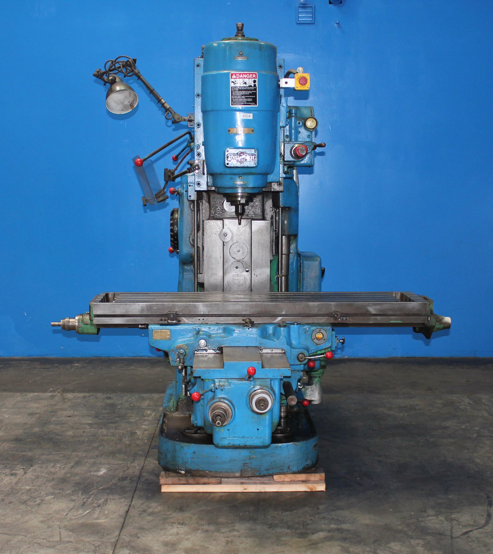 Cincinnati Vertical Mill, 15" x 63", Mdl: #3, S/N: B6103-10, Located In: Huntington Park, CA