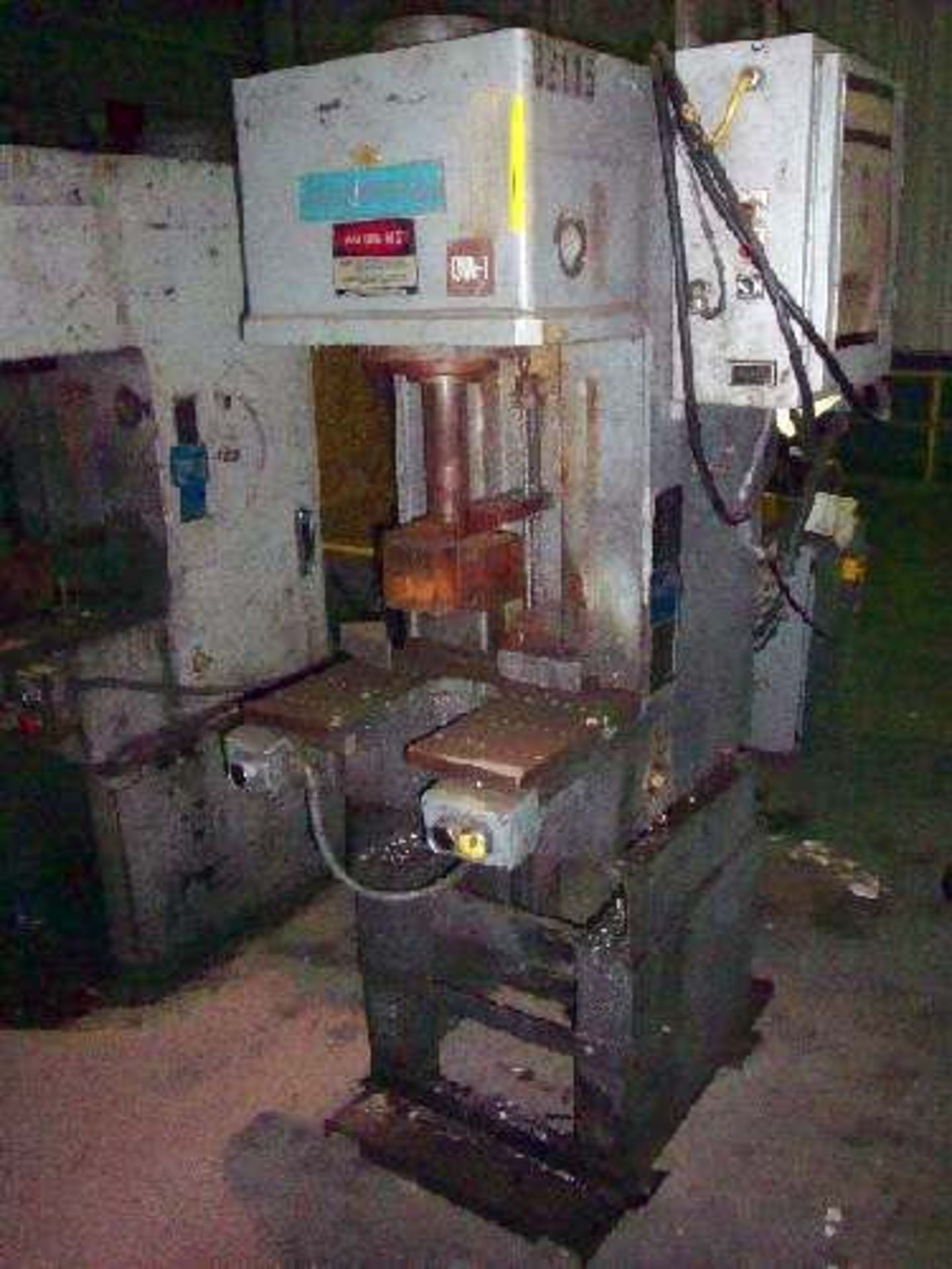 Denison Multipress Hydraulic C Frame Press, 10 Ton x 21" x 15", Mdl: WS100MC, S/N: 25947, Located