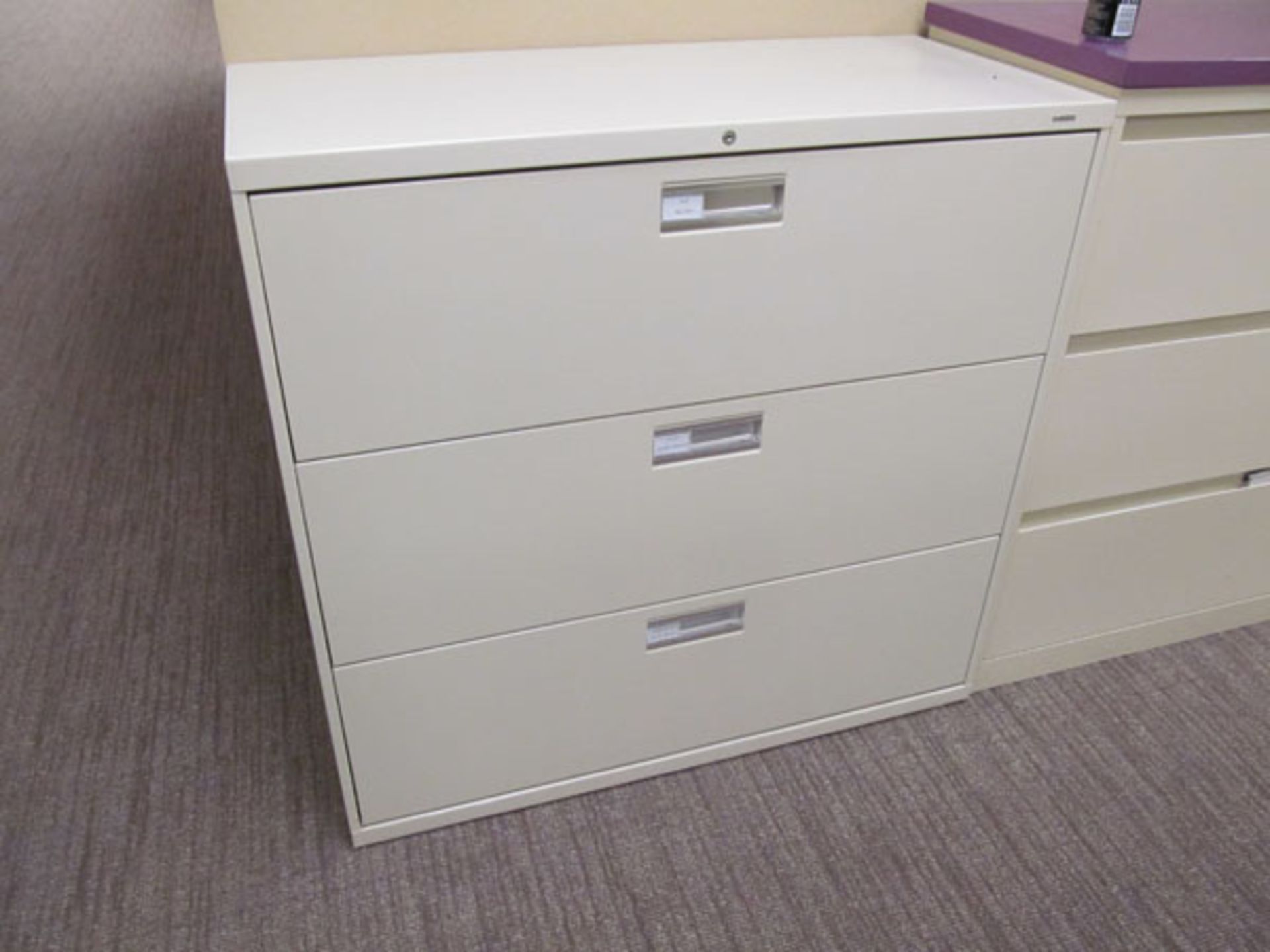 (2) 3-Drawer Lateral File Cabinets