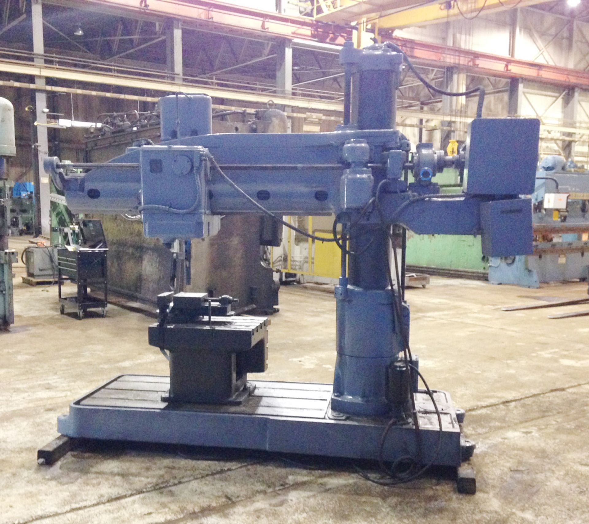 FREE LOADING - Located In: Painesville, OH - Carlton Radial Arm Drill, 5' x 11", Mdl: 1A, S/N: 1254 - Image 5 of 6