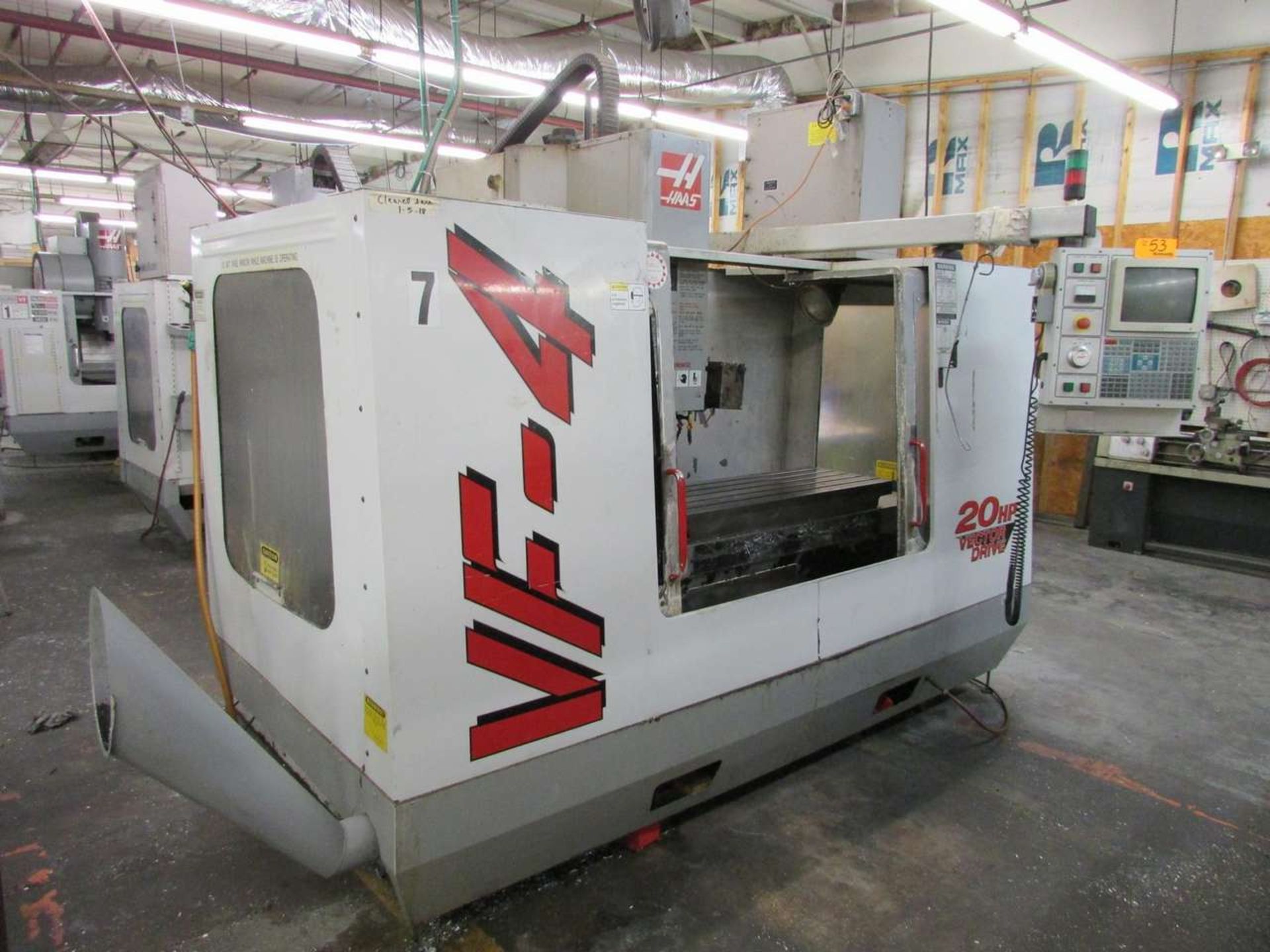 1999 Haas VF-4 Vertical CNC Milling Machine