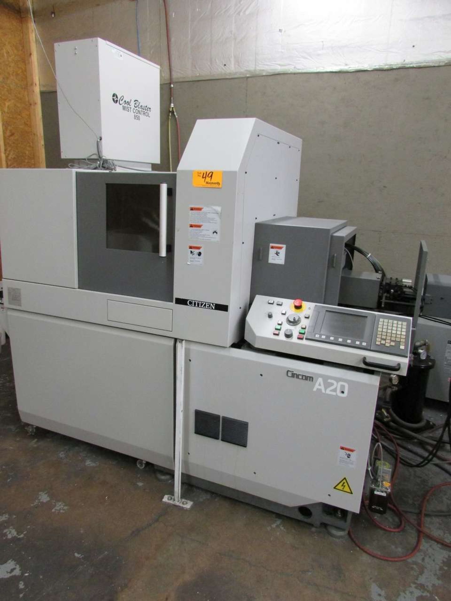 2015 Citizen-Cincom Machinery A20-3F7 Sliding Headstock CNC Lathe - Image 2 of 18