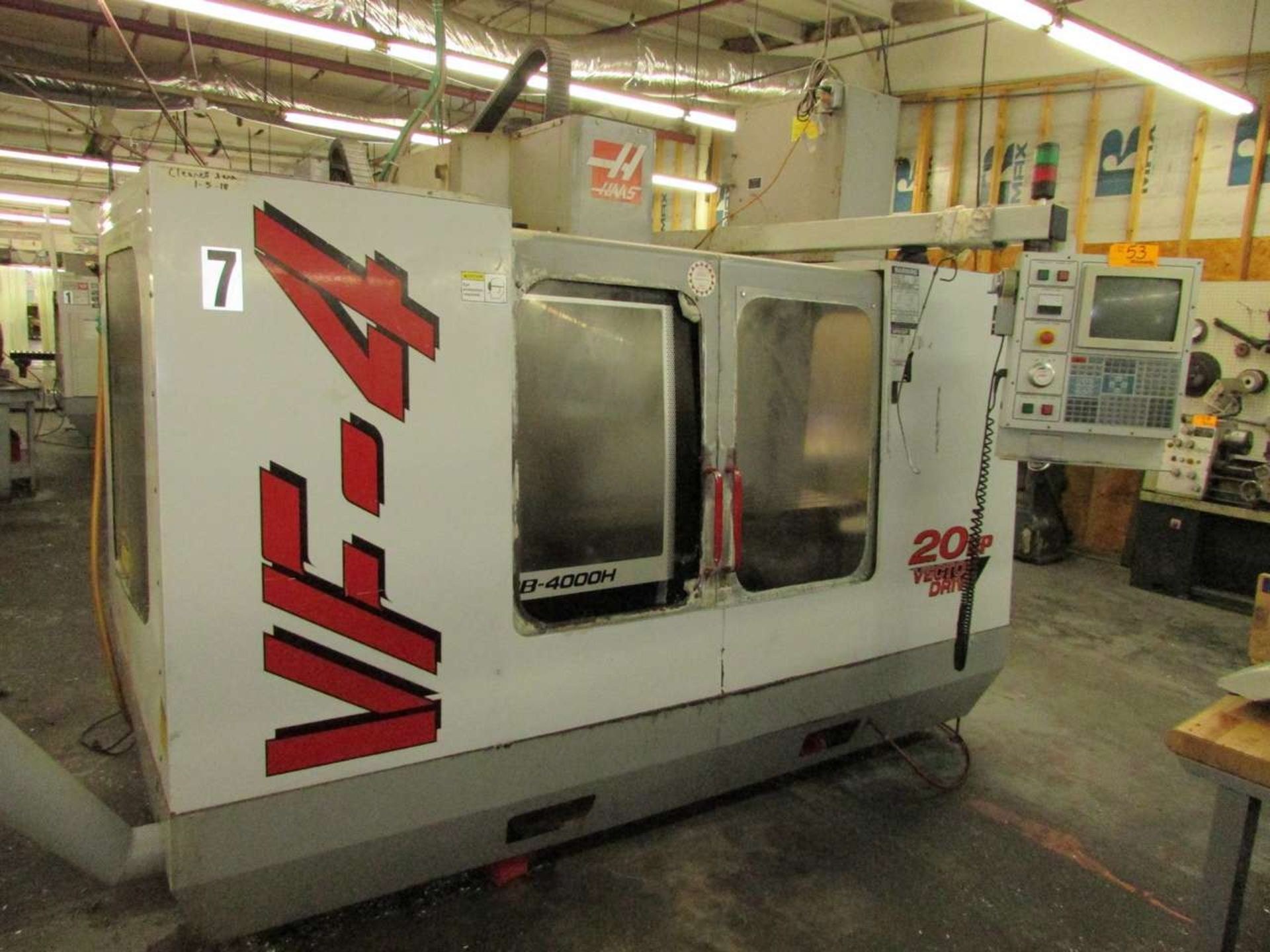 1999 Haas VF-4 Vertical CNC Milling Machine - Image 2 of 18