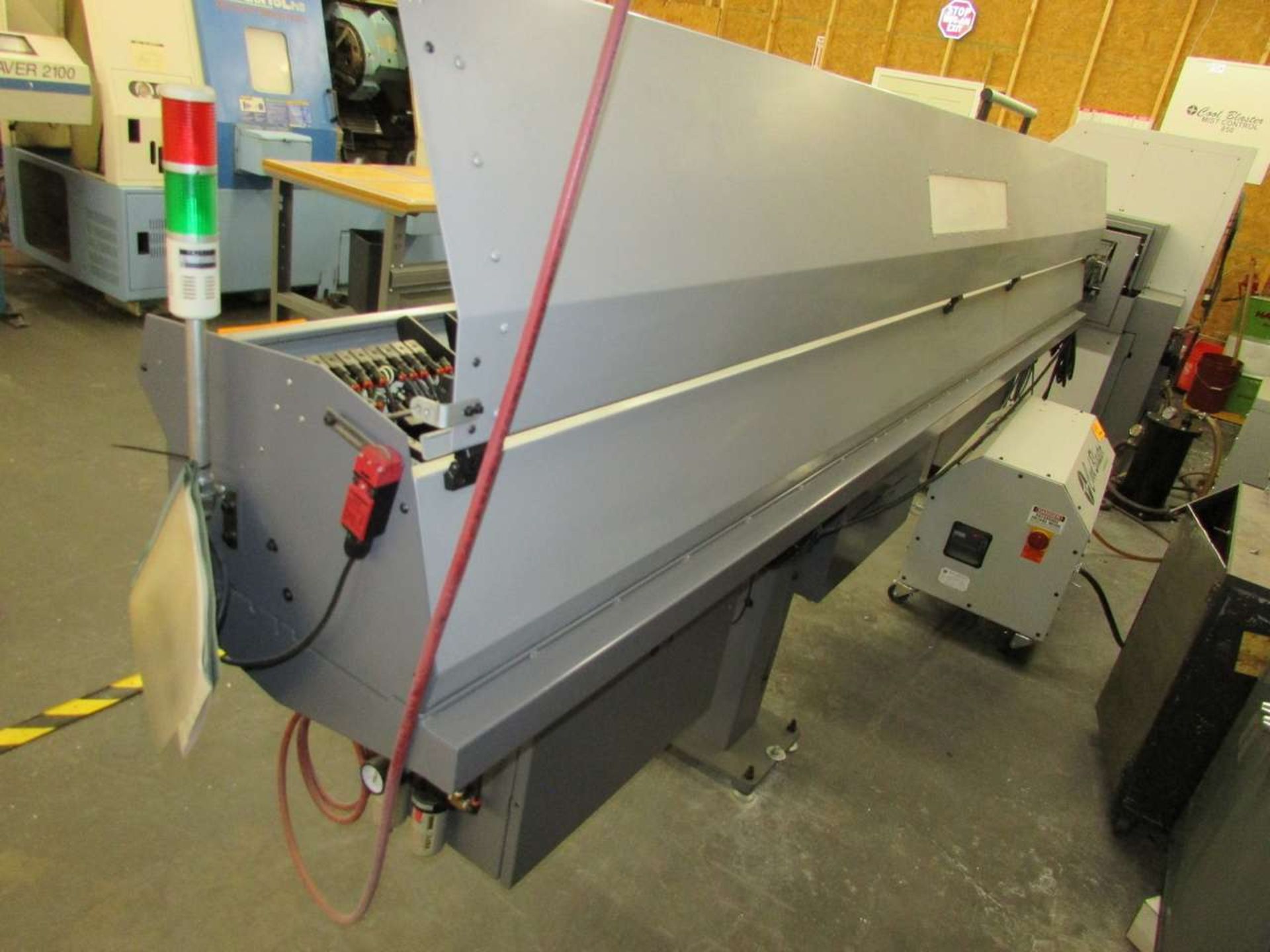 2015 Edge Technologies C-320 Automatic Hydrodynamic Bar Feeder - Image 6 of 8