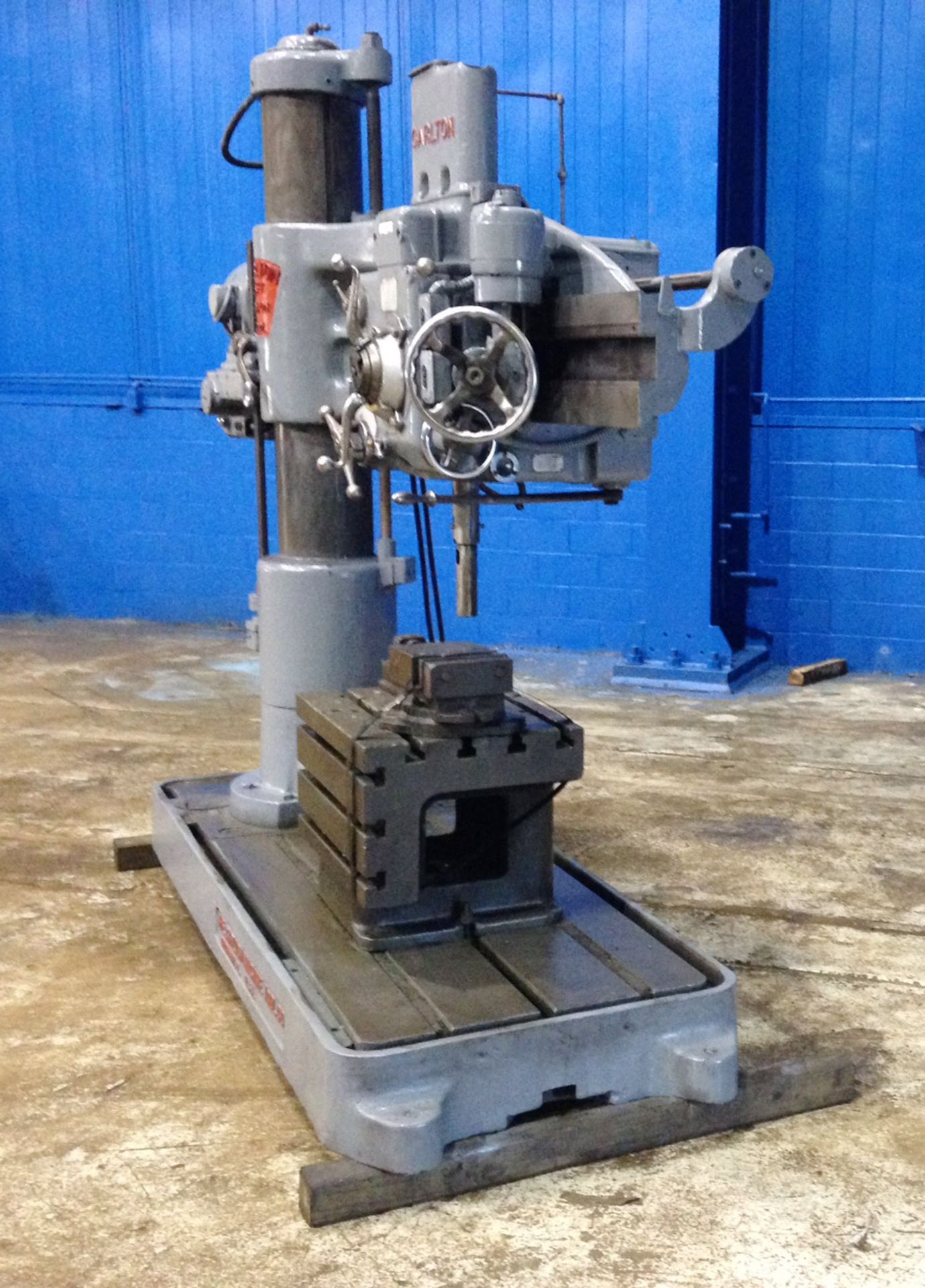 FREE LOADING - Located In: Painesville, OH - Carlton Radial Arm Drill, 5' x 11", Mdl: 1A, S/N: 1254 - Image 3 of 6