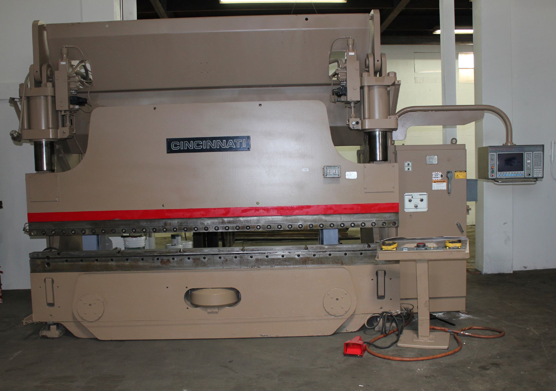 FREE LOADING - Located In: Huntington Park, CA, 1989 Cincinnati CNC 6 Axis Hydraulic Press Brake,