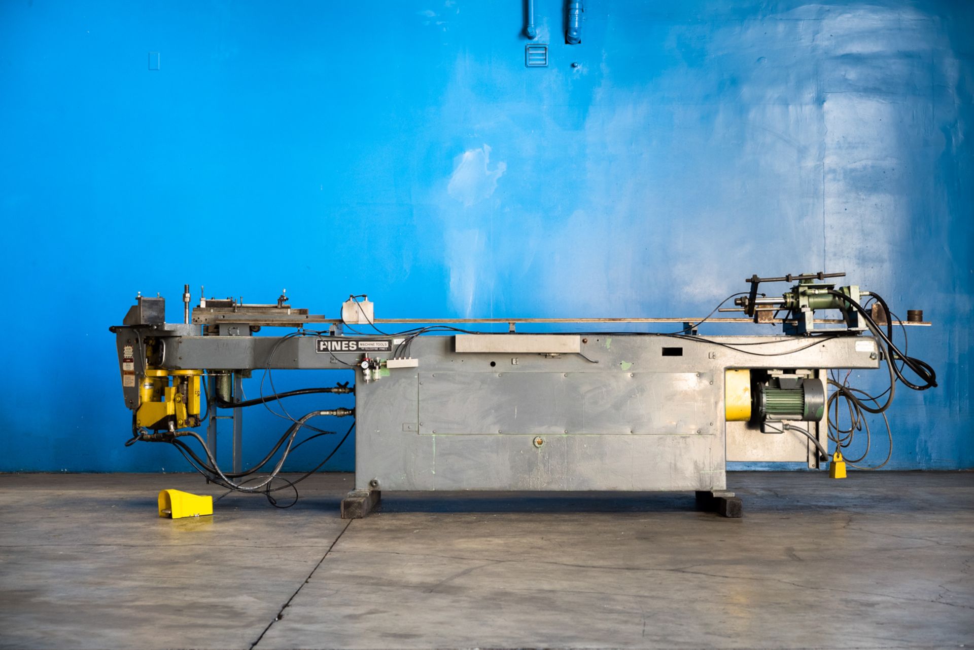 FREE LOADING - Located In: Huntington Park, CA, 1984 Pines Horizontal Hydraulic Tube Bender, 1 1/