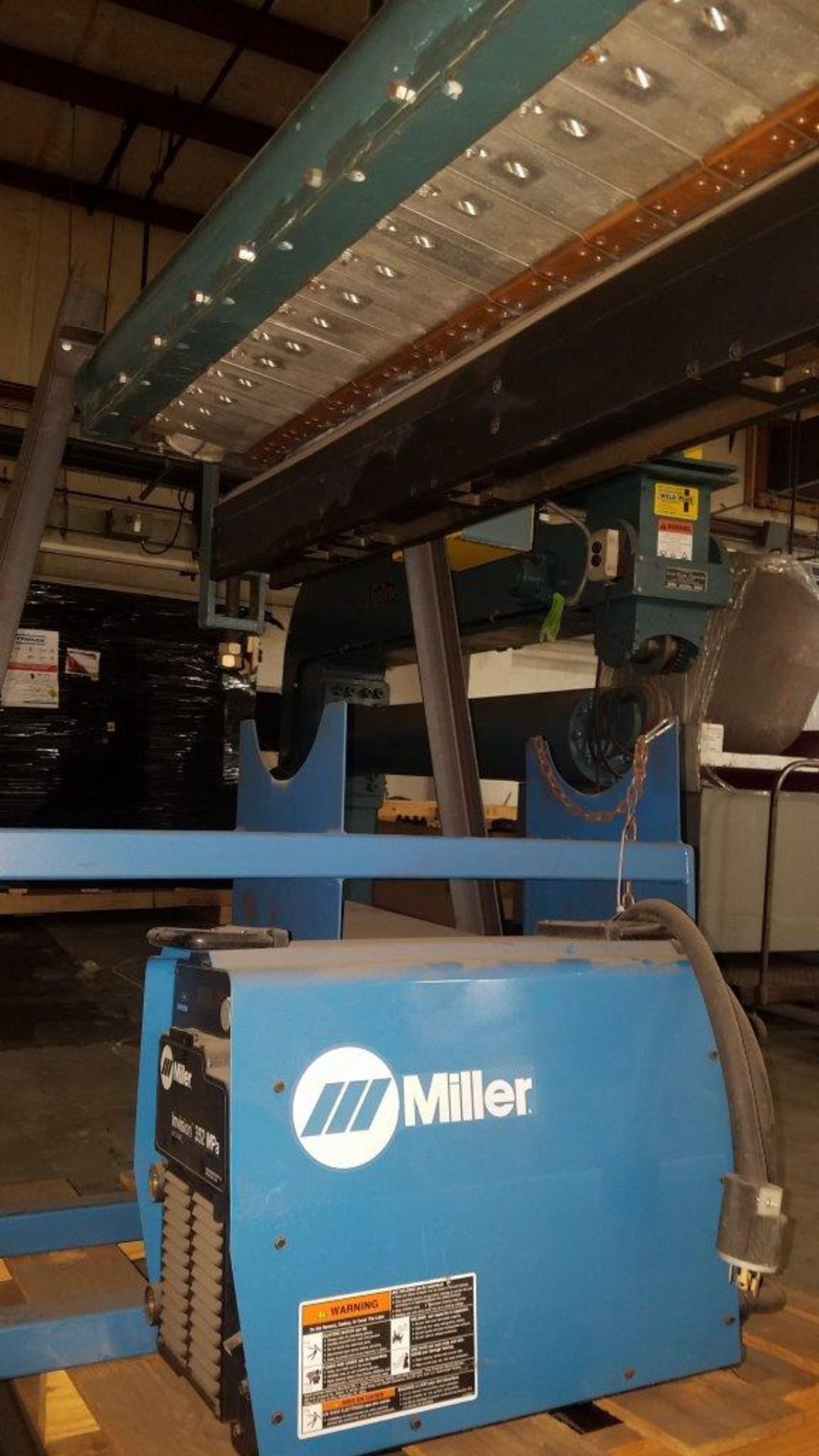 Jetline Seam Welder w/ Miller Invision 352, Mdl: LW-84, S/N: N/A, 76" Max Clamp/Travel Distance, - Image 10 of 15