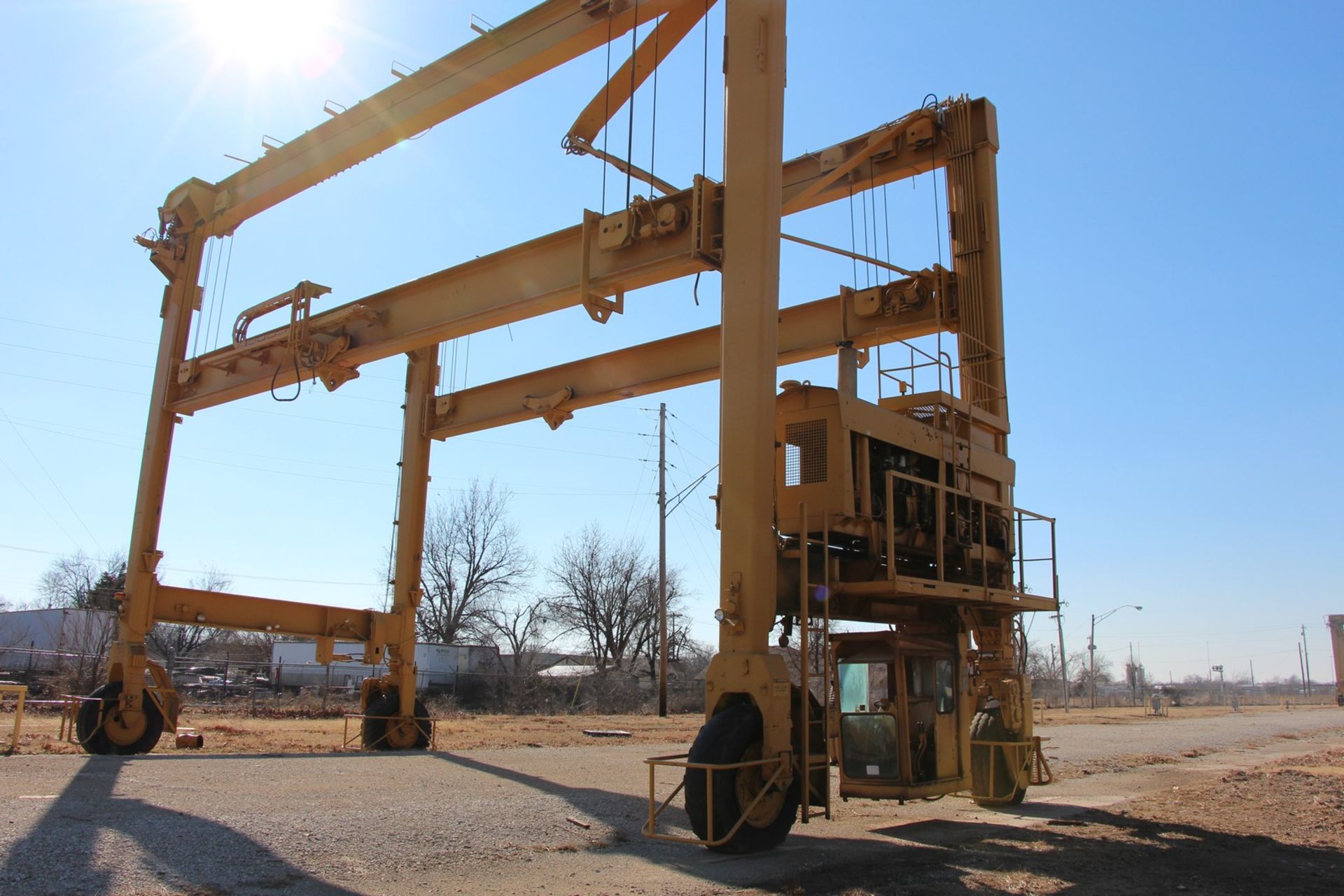Located In: Oklahoma City, OK, Drott Straddle Mobile Gantry Crane, 40 Ton x 42' 3", Mdl: M7901-