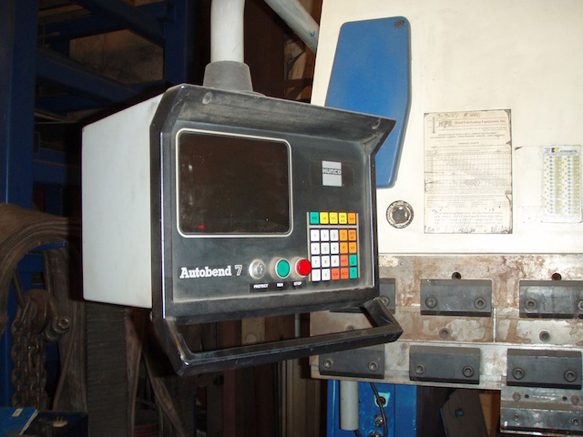 FREE LOADING - Located In: Ferndale, MI, 1974 Amada Promecam CNC Hydraulic Press Brake, 200 Ton x - Image 3 of 6