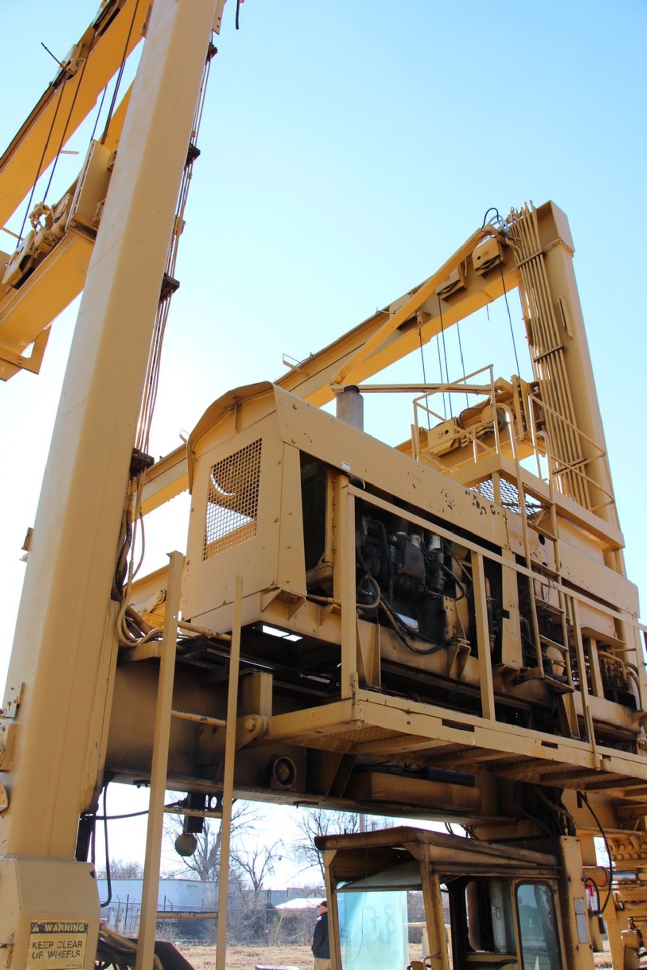 Located In: Oklahoma City, OK, Drott Straddle Mobile Gantry Crane, 40 Ton x 42' 3", Mdl: M7901- - Image 4 of 10