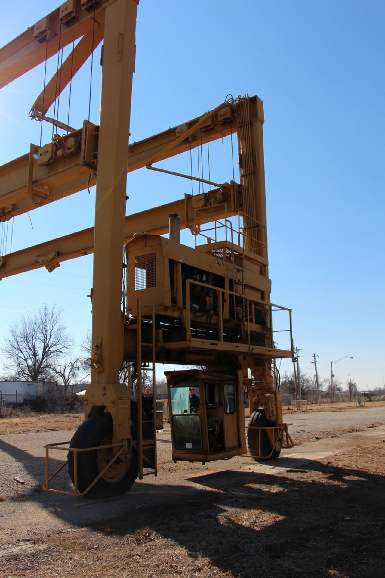 Located In: Oklahoma City, OK, Drott Straddle Mobile Gantry Crane, 40 Ton x 42' 3", Mdl: M7901- - Image 2 of 10