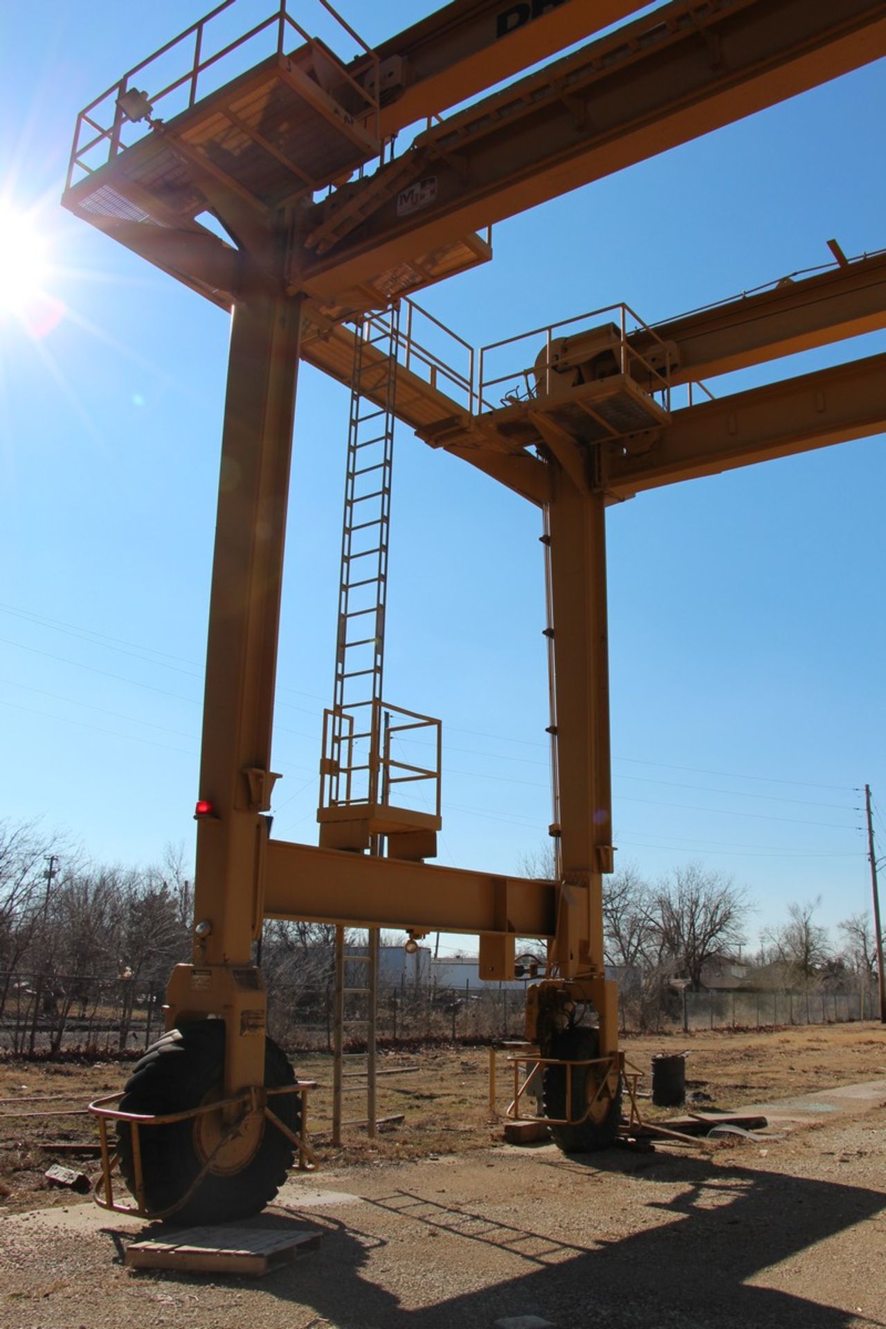 Located In: Oklahoma City, OK, Drott Mi-Jack Straddle Mobile Gantry Crane, 40 Ton x 42' 3", Mdl: - Image 6 of 8