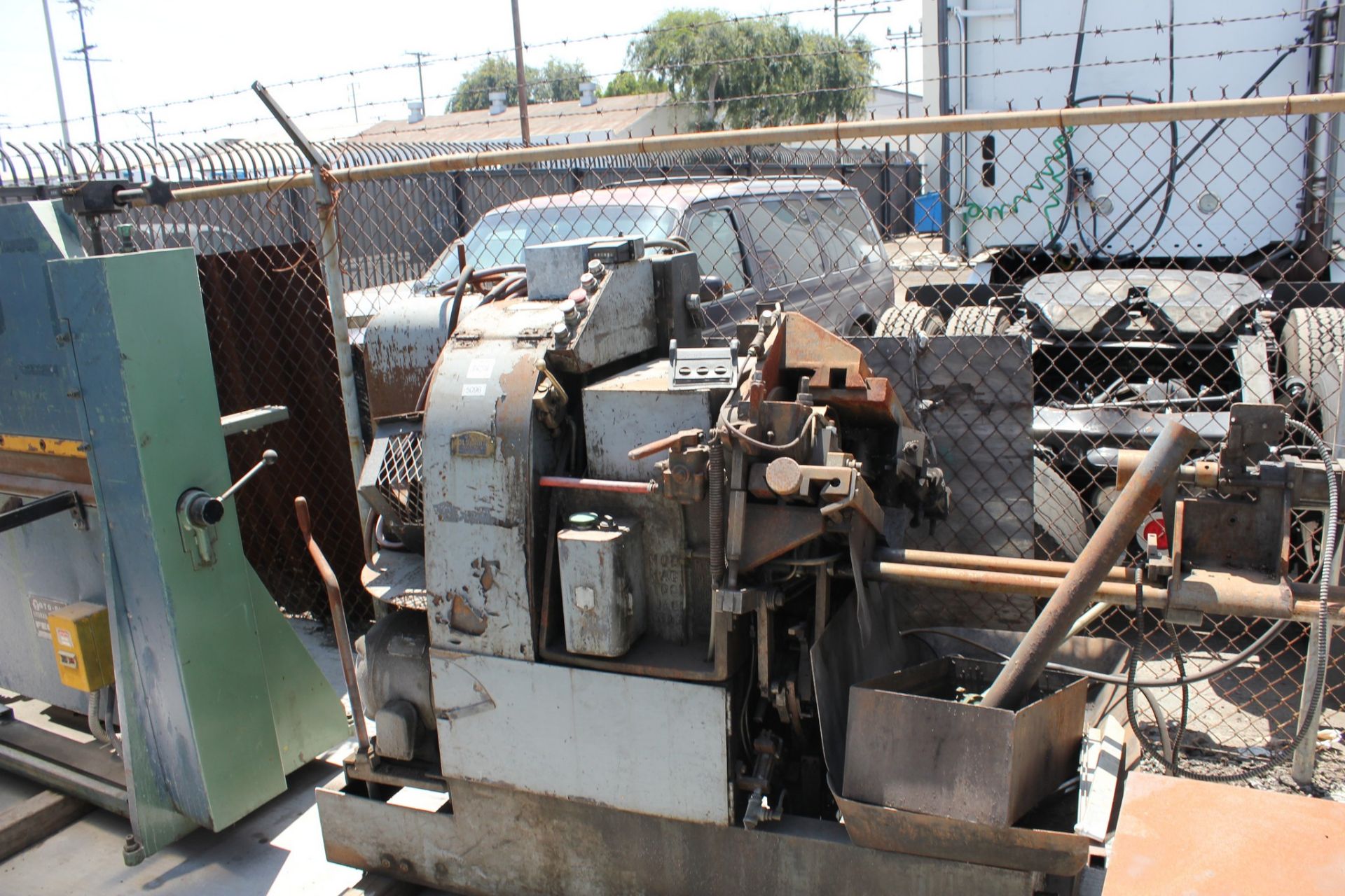 FREE LOADING - Located In: Huntington Park, CA, Modern Tube Cut-Off Machine, 1/8"- 2", Mdl: 2A