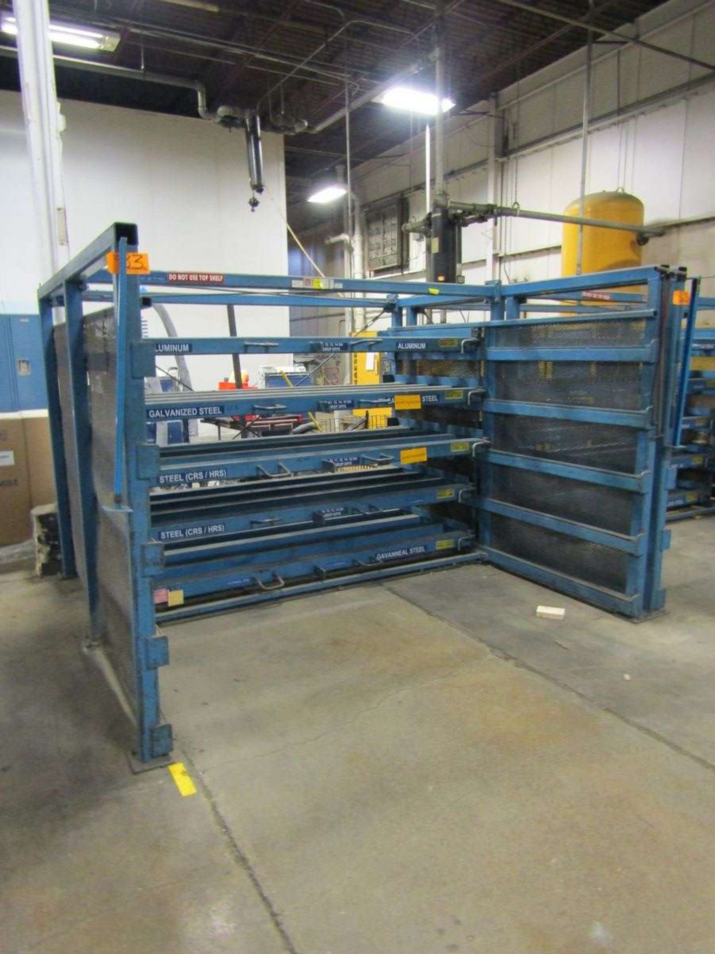 Steel Storage Systems Inc. Heavy Duty 5-Tier Sliding Drawer Rack