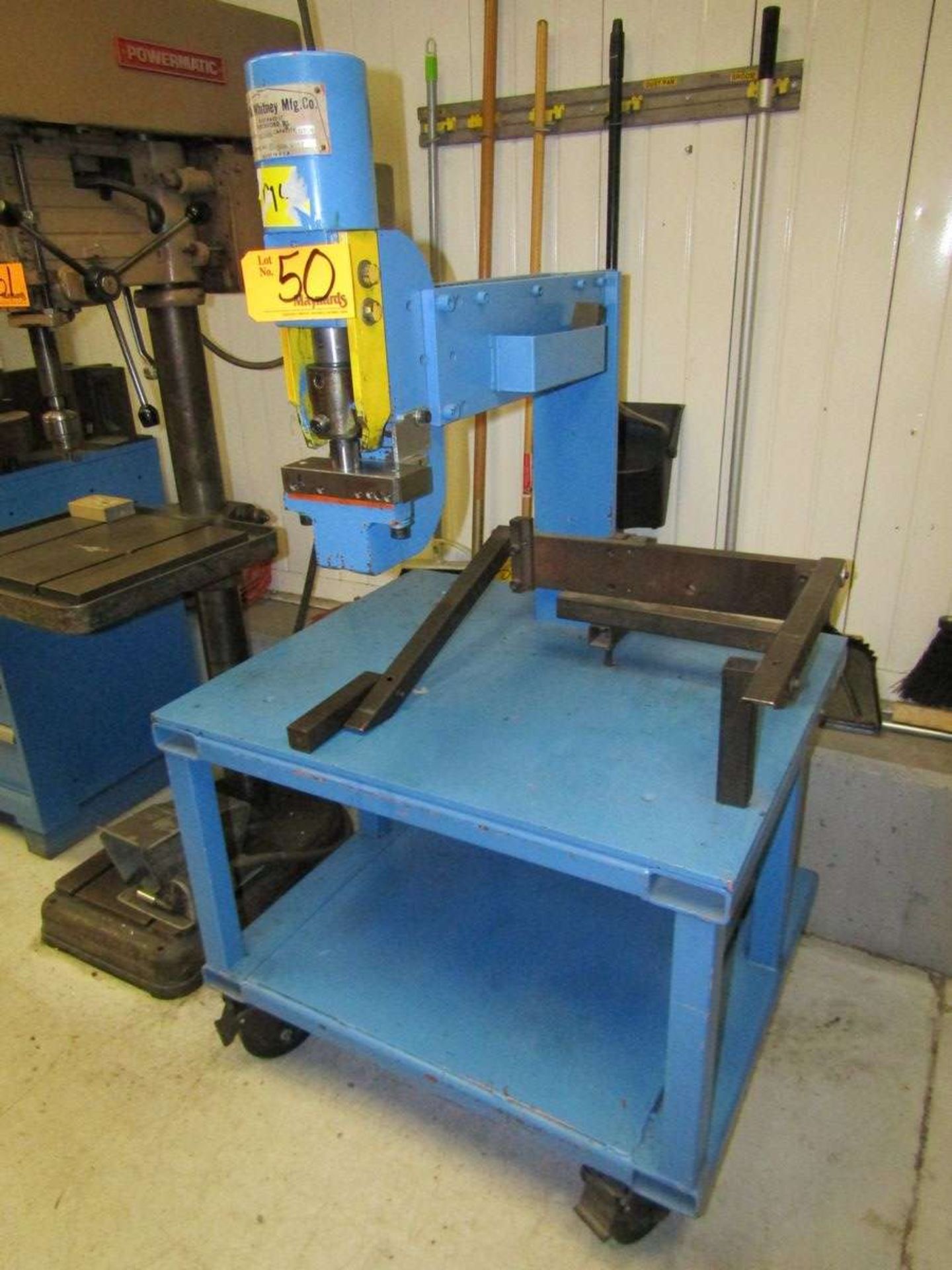 W.A. Whitney 807939 2-Ton Punch Press