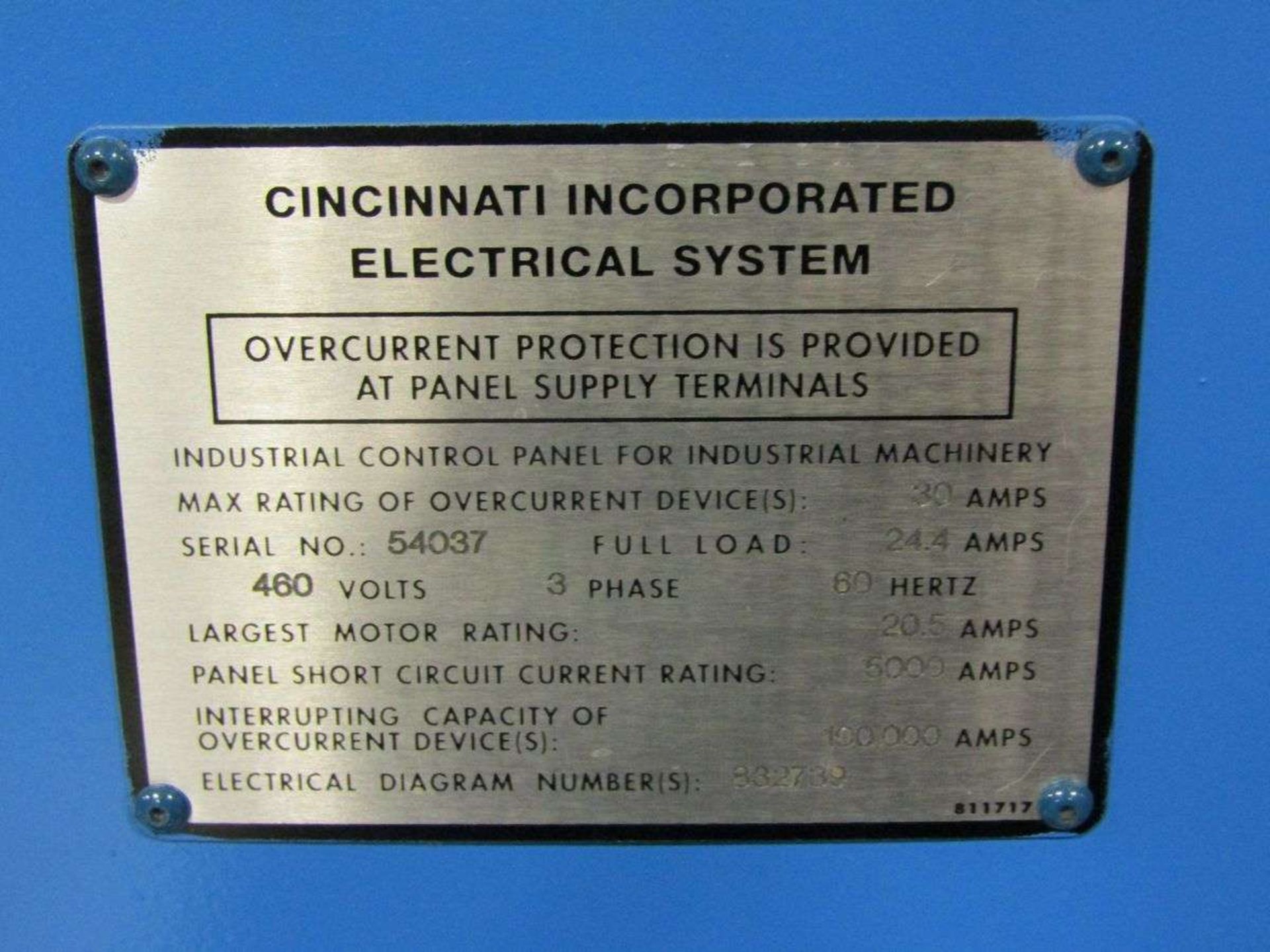 Cincinnati 350PFX8 350-Ton Hydraulic Press Brake - Image 13 of 13