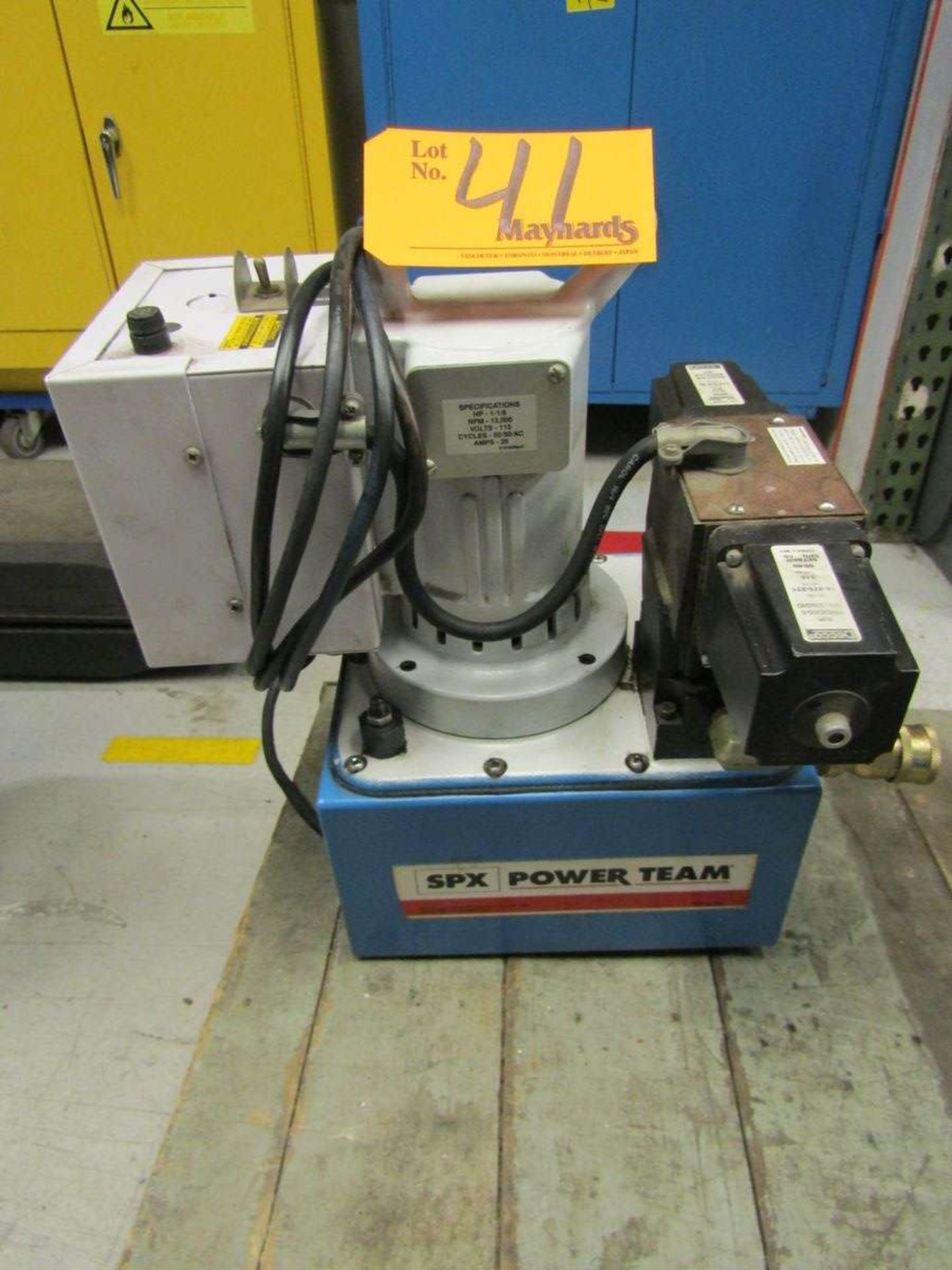 SPX Power Team PE554S Hydraulic Power Unit