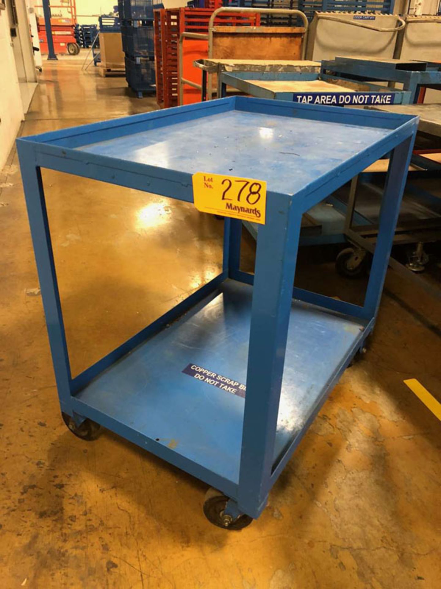 (18) Misc carts on casters - Image 3 of 4