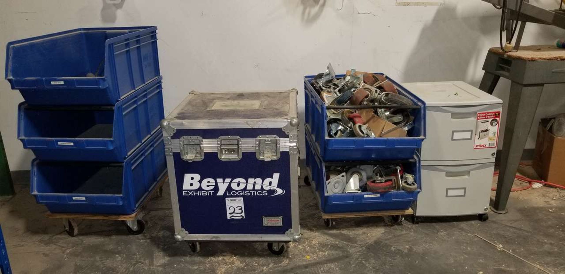 Wheeled Case And Bins