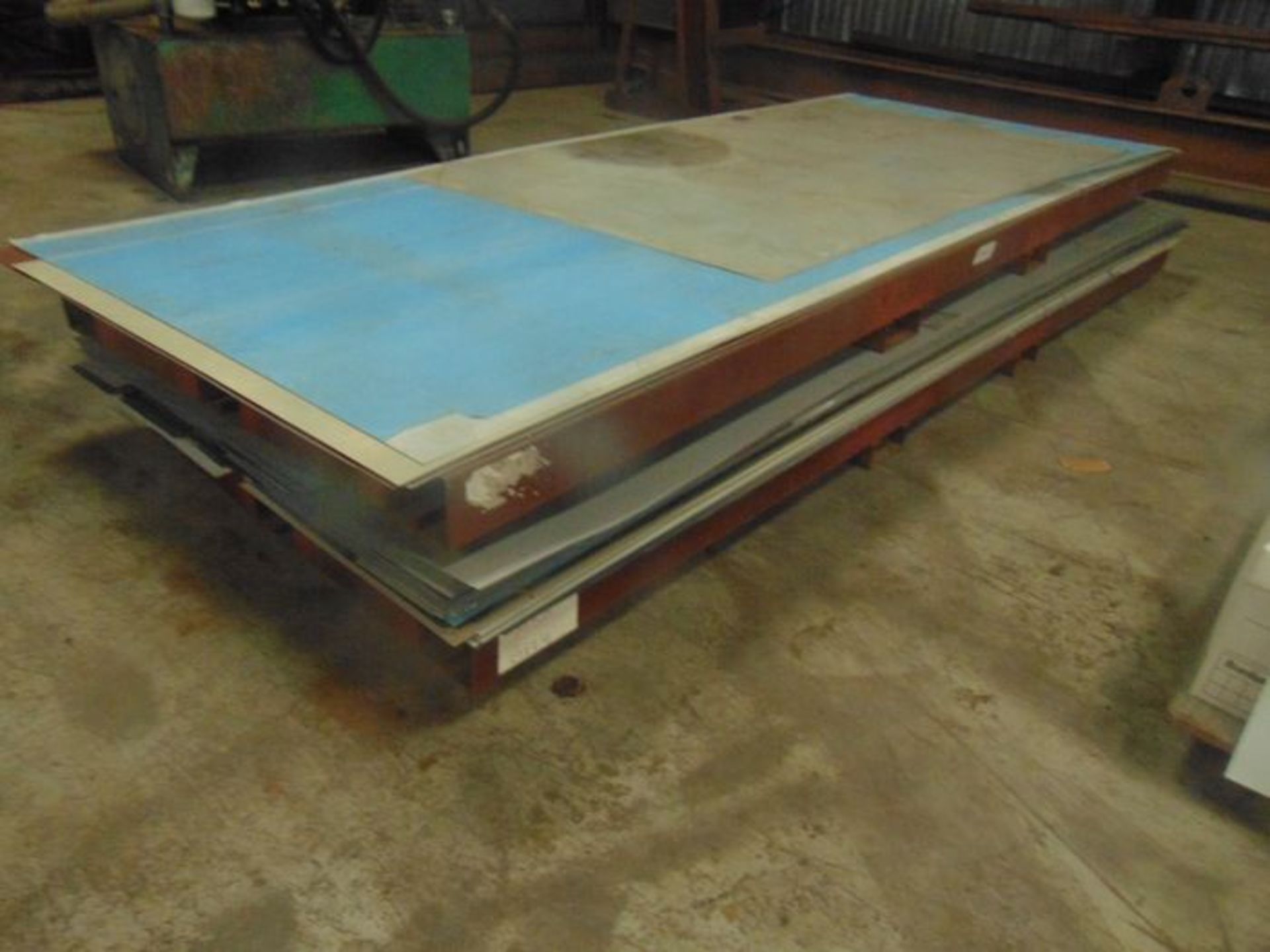 Sheets of metal: 26 Gauge, To Include: (5) Steel Pallets, 40" X 123" X 4", Located At: 2222 - Image 5 of 5