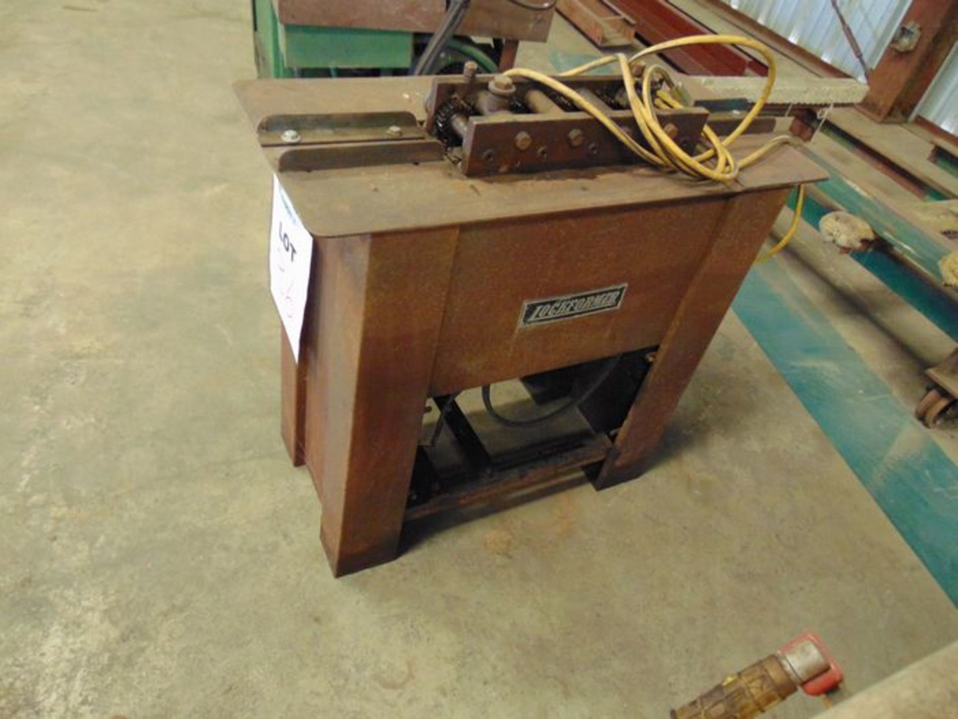 Lockformer Company Lockformer Machine: Capacity: 20 Gauge , S/N: 202400, Located At: 2222 Poydras