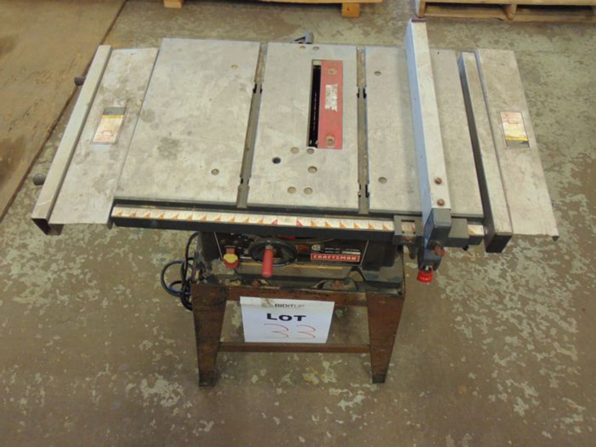 Table Saw: 10", 120v, 60hz, 15a , Mdl: 137.218030 , S/N: RKY21, Located At: 2222 Poydras St, New - Image 2 of 3