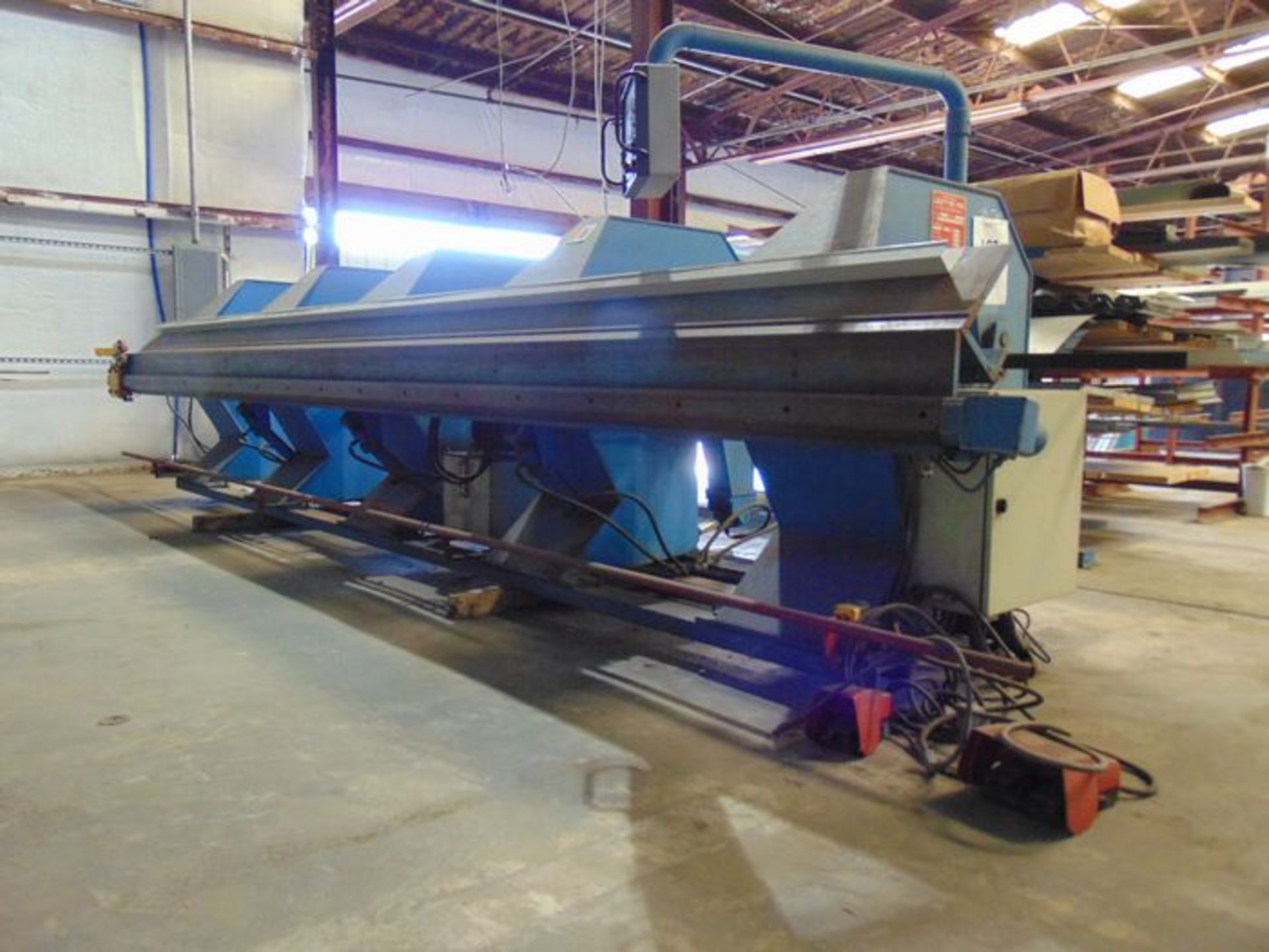 2001 Jorns Folding Machine-CNC Feeder: 21' Capacity, 48v, 60hz, CNC AG 400A Control , Mdl: Norma- - Image 10 of 15