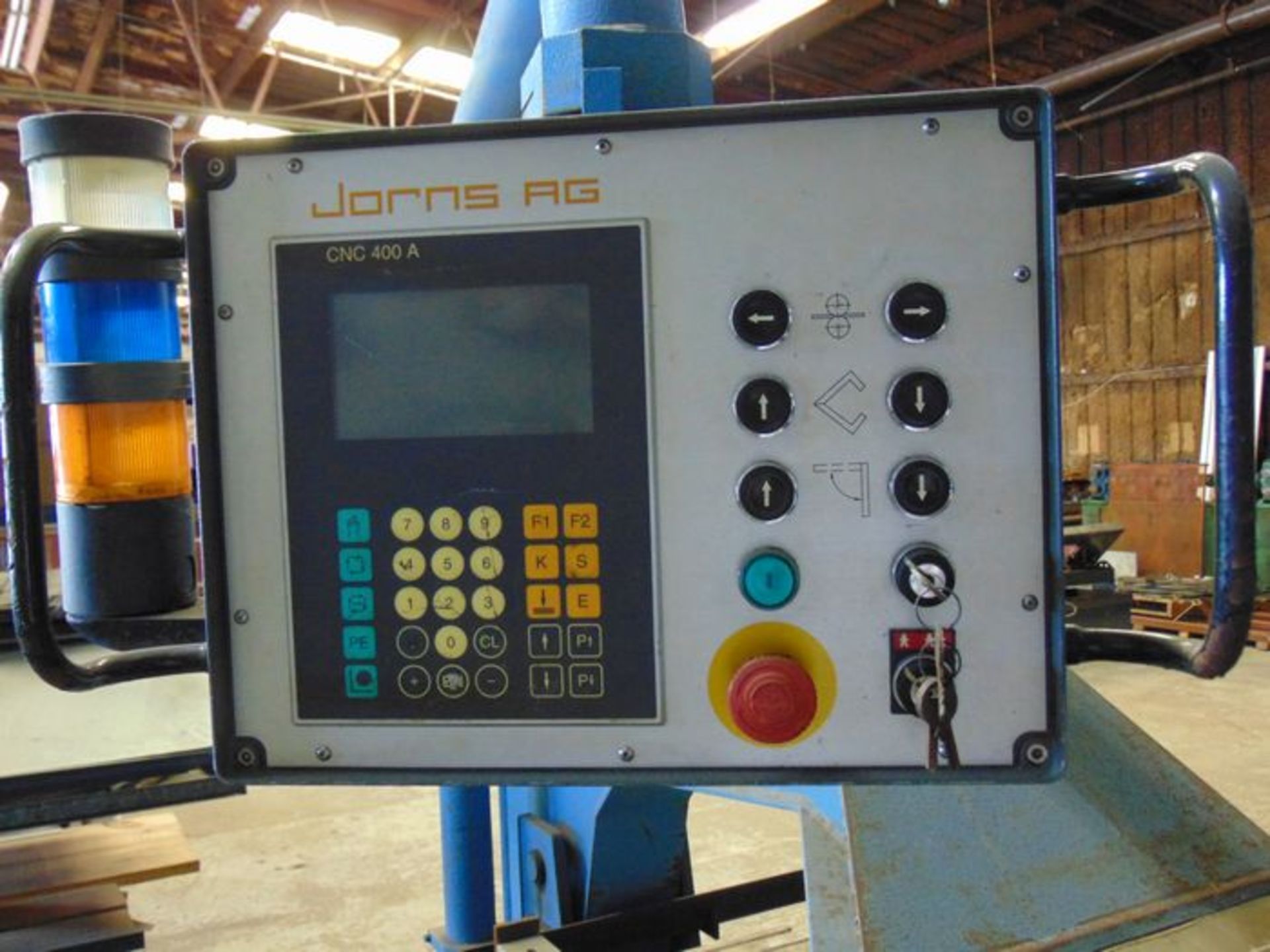 2001 Jorns Folding Machine-CNC Feeder: 21' Capacity, 48v, 60hz, CNC AG 400A Control , Mdl: Norma- - Image 3 of 15