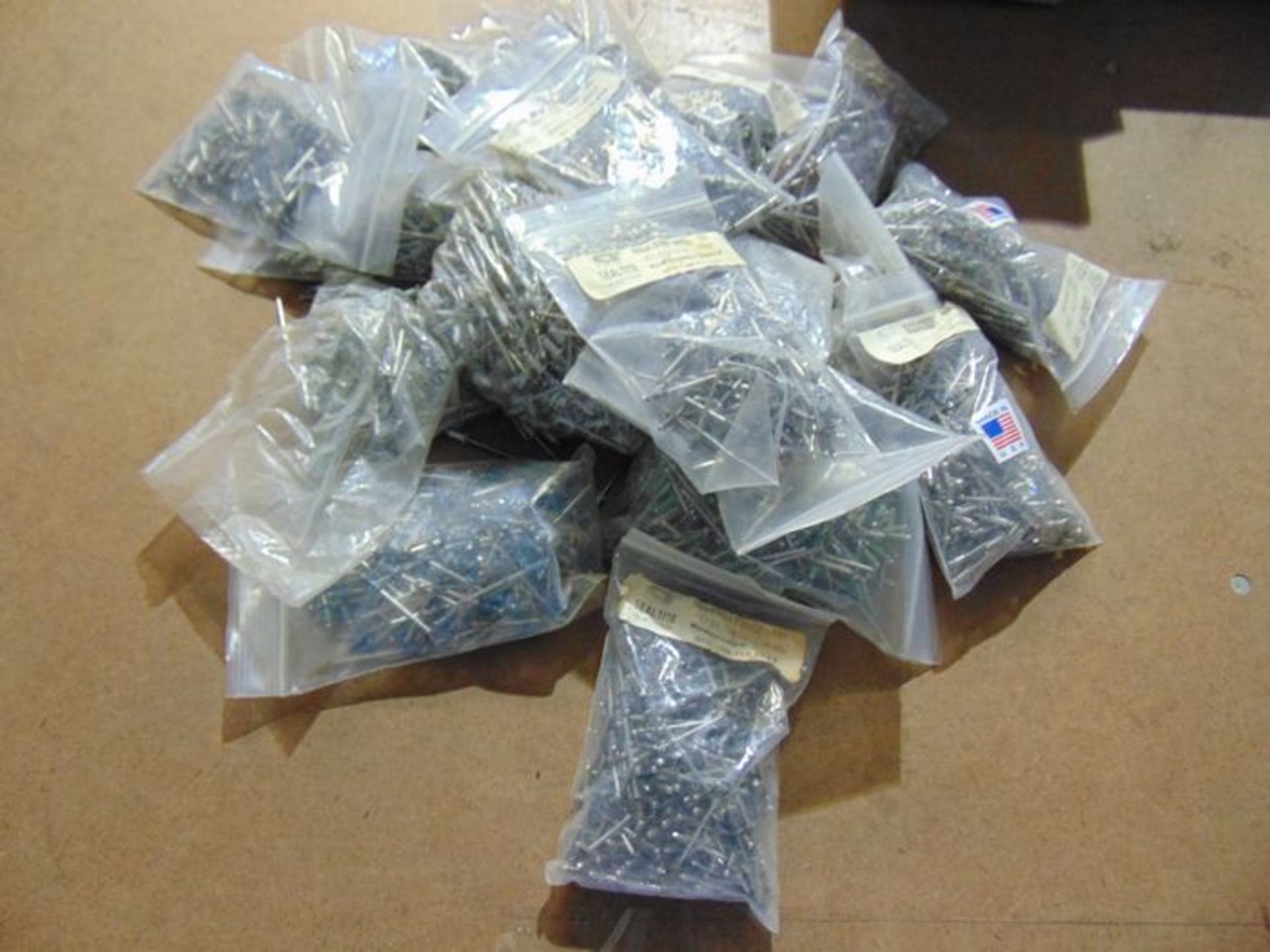 Lot Of Sealtite rivets: (18) Stainless Steel 1/8x.126-.187, 100 Qty Per Bag, Located At: 2222