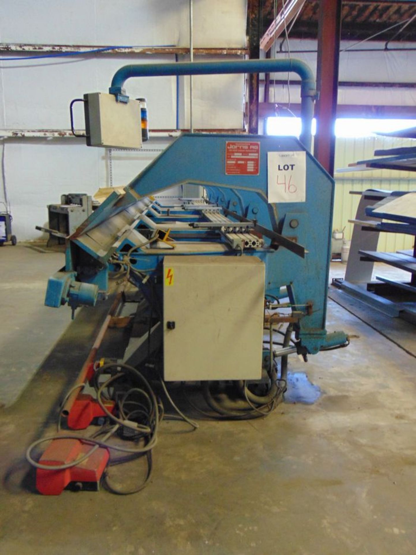 2001 Jorns Folding Machine-CNC Feeder: 21' Capacity, 48v, 60hz, CNC AG 400A Control , Mdl: Norma- - Image 5 of 15