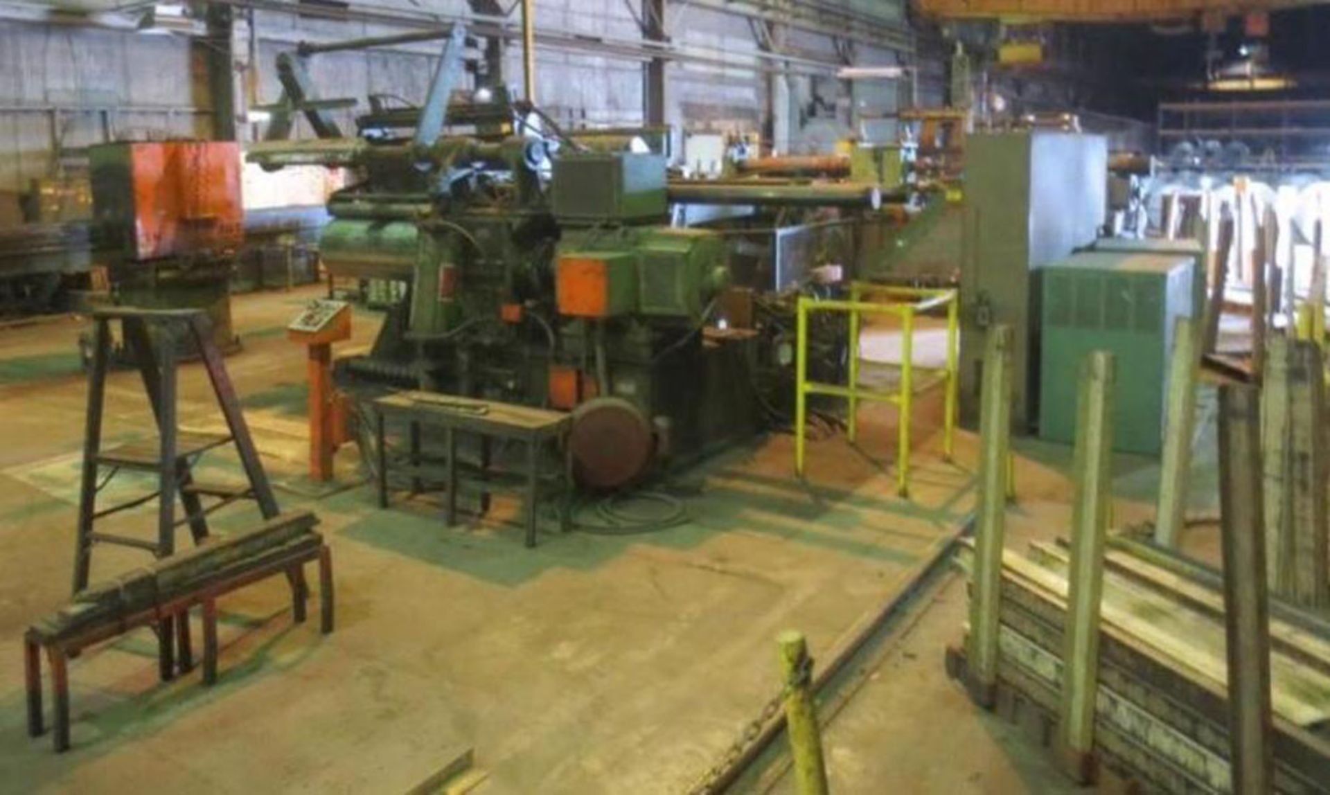 Located In: Holland, OH - 1981 Dahlstrom Dual Head Loop Slitting Line, 60" x 40,000 Lb.