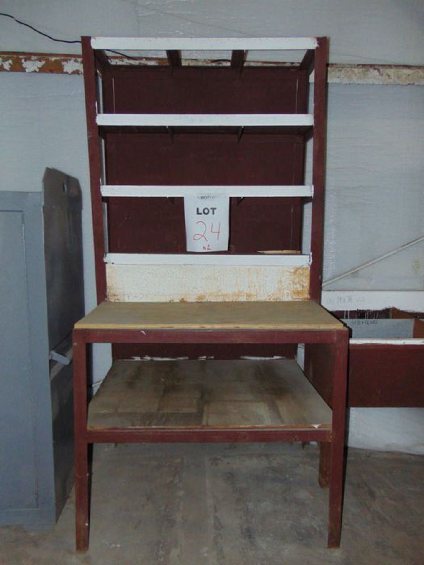 (2) Shelving for parts unit, Located At: 2222 Poydras St, New Orleans, LA 70119