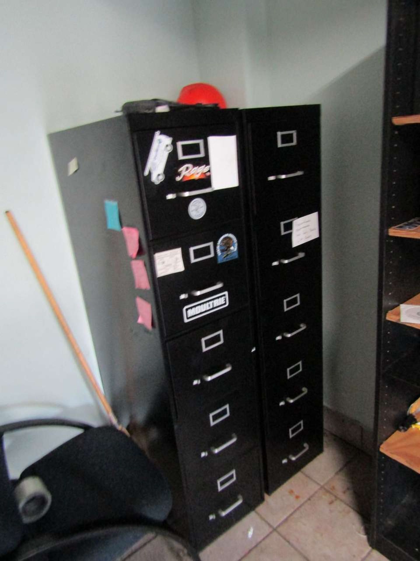 Remaining Contents of Maintenance Office to Include: (2) 4-Drawer Computer Desks, (1) 5-Drawer - Image 6 of 8