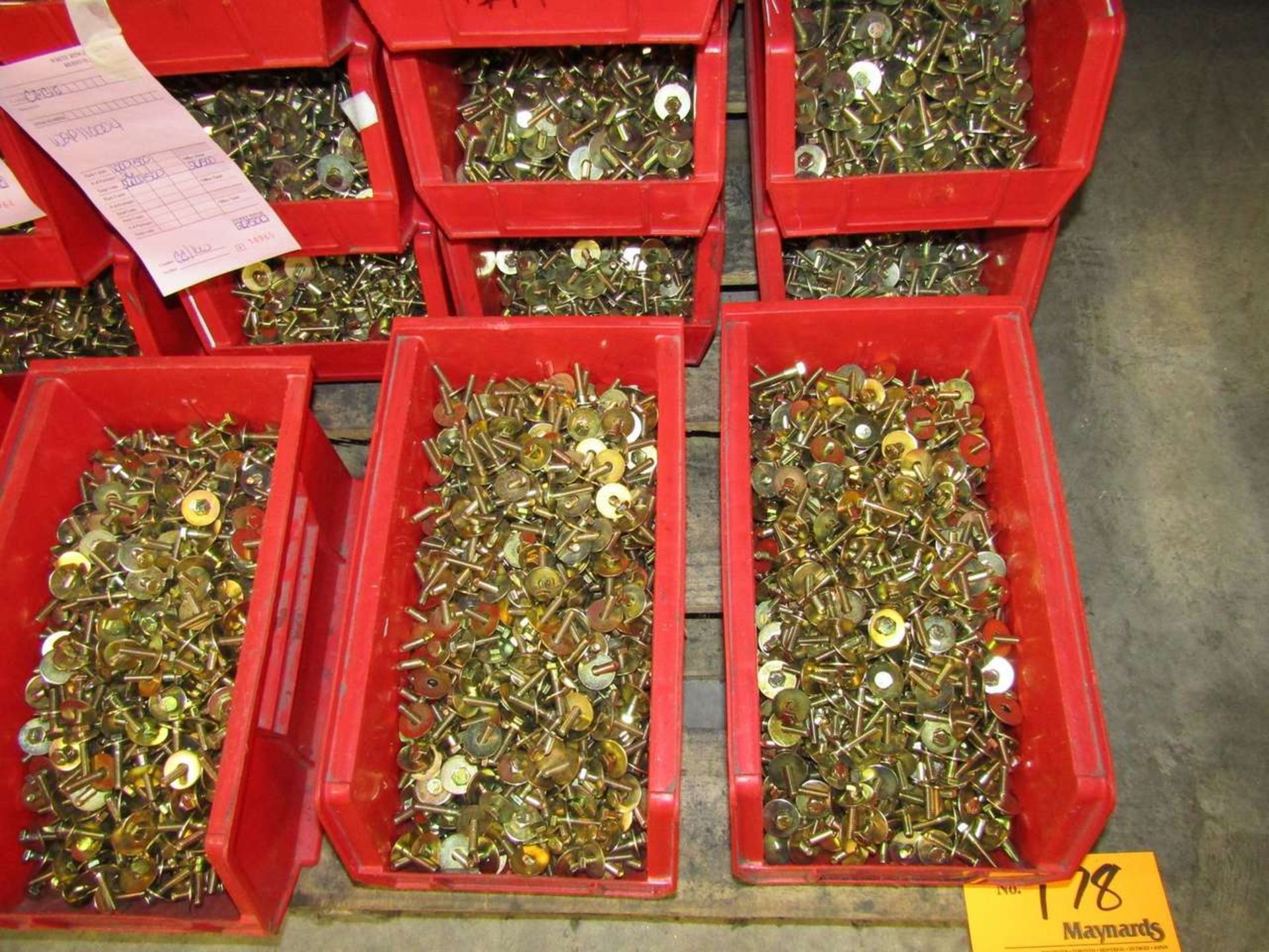 (1) Pallet of Assorted Brass Bolts - Image 2 of 2