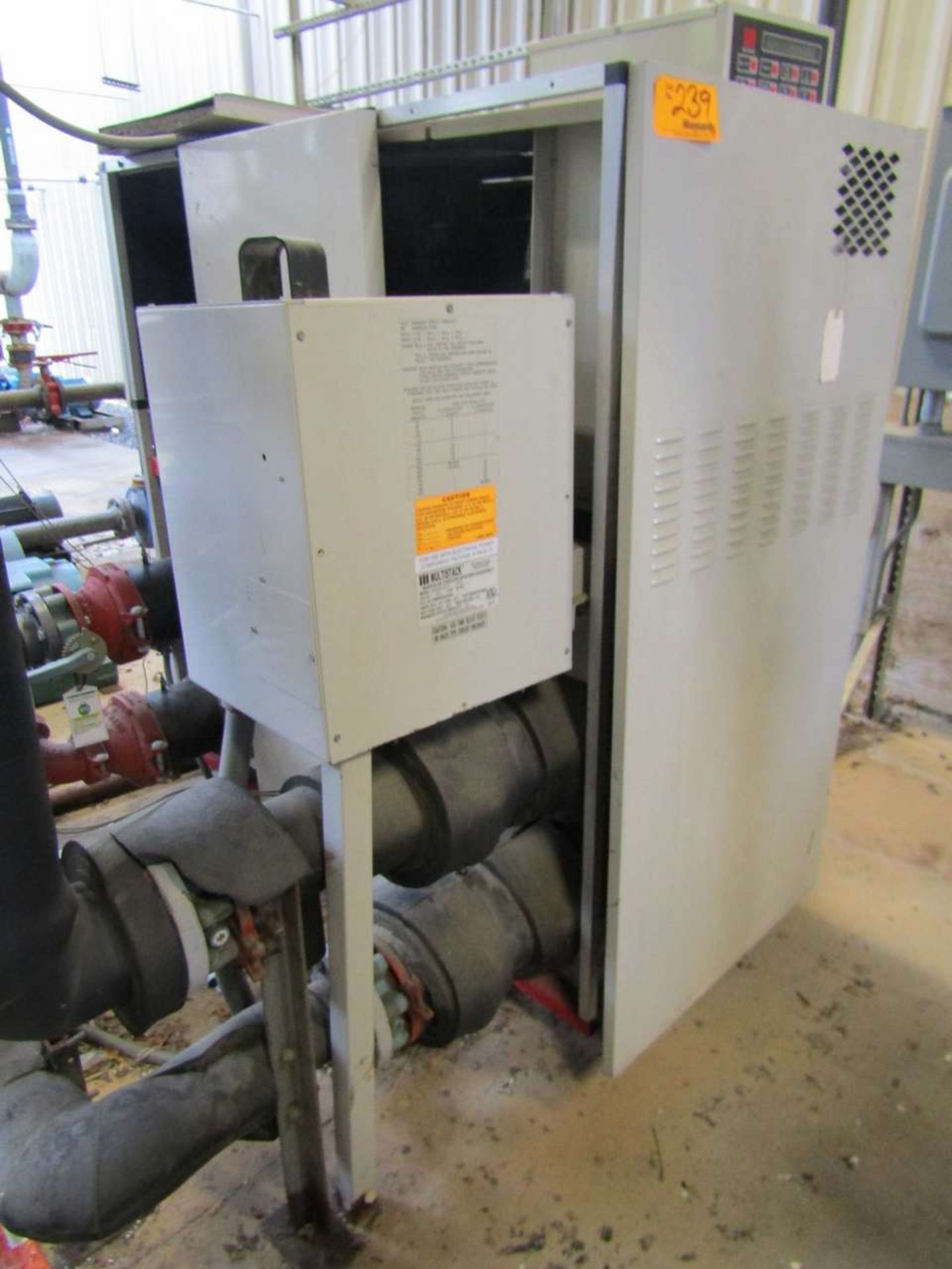 Multistack MS90R1H1W Chiller 460 V, 3 Ph., 60 Hz, RLA 109A LRA 423A/Compressor - Image 3 of 3