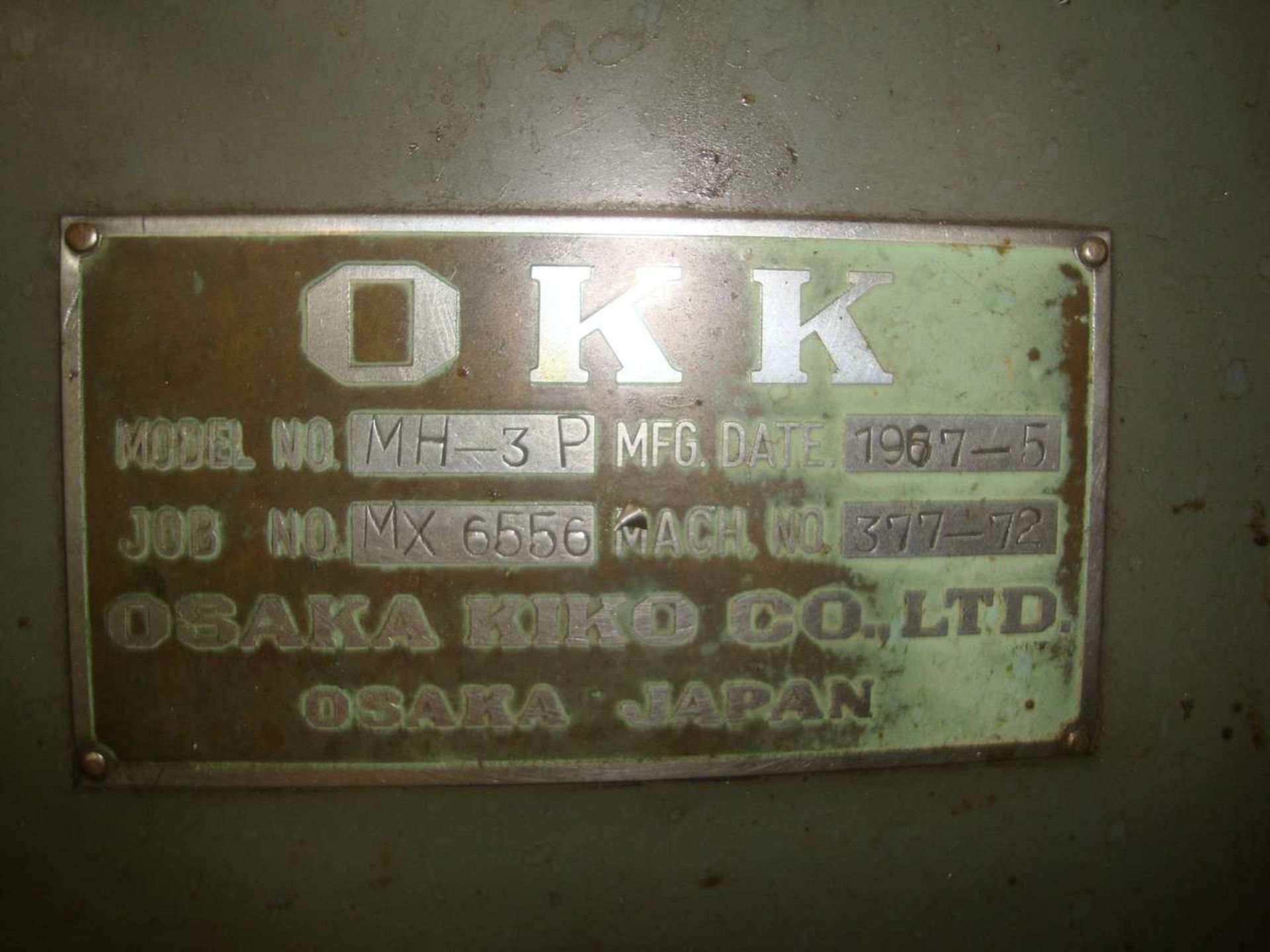 OKK MH-3P Horizontal/Vertical Mill - Image 3 of 5