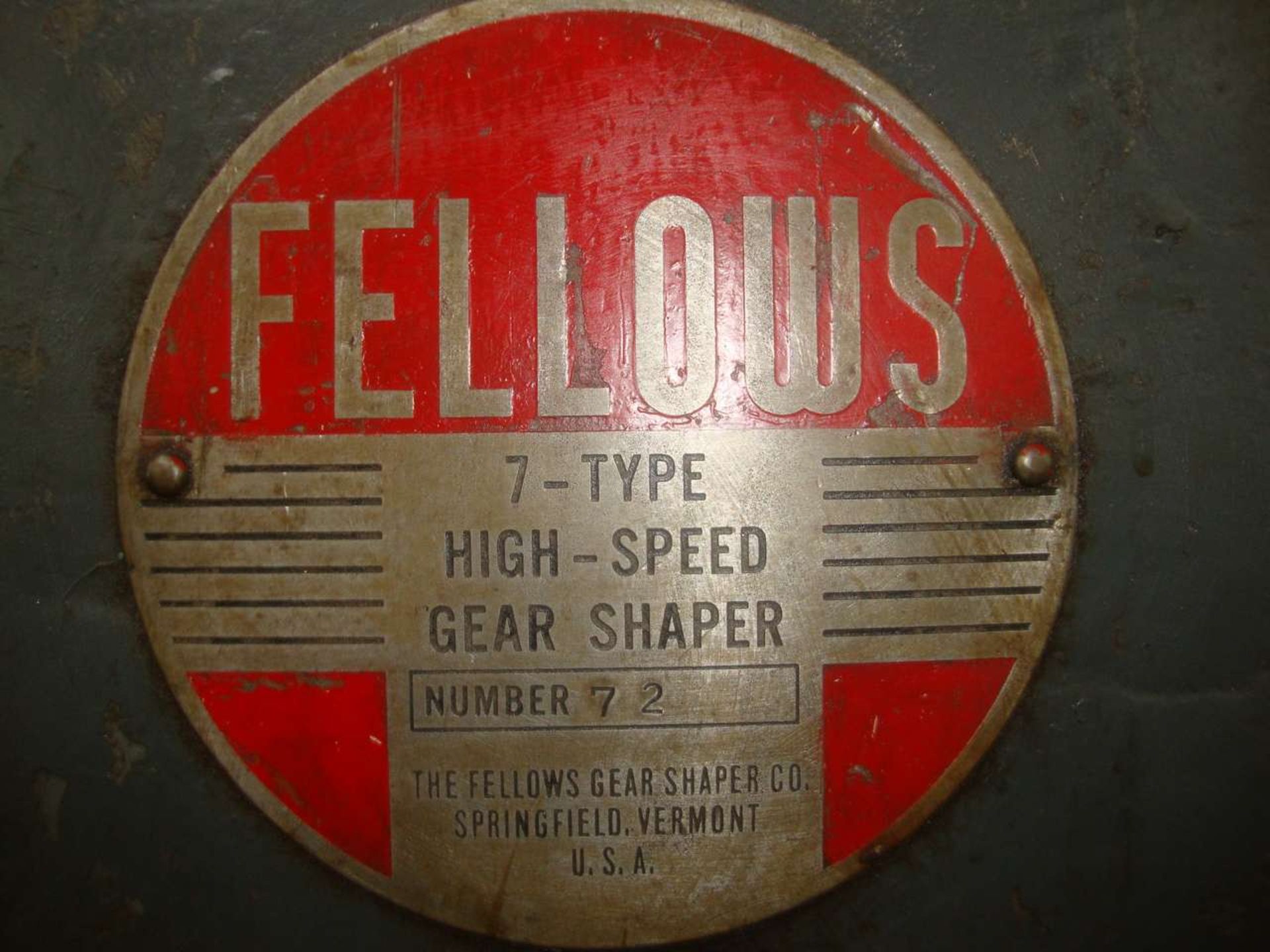 Fellows 72 High Speed Shaper - Image 4 of 4