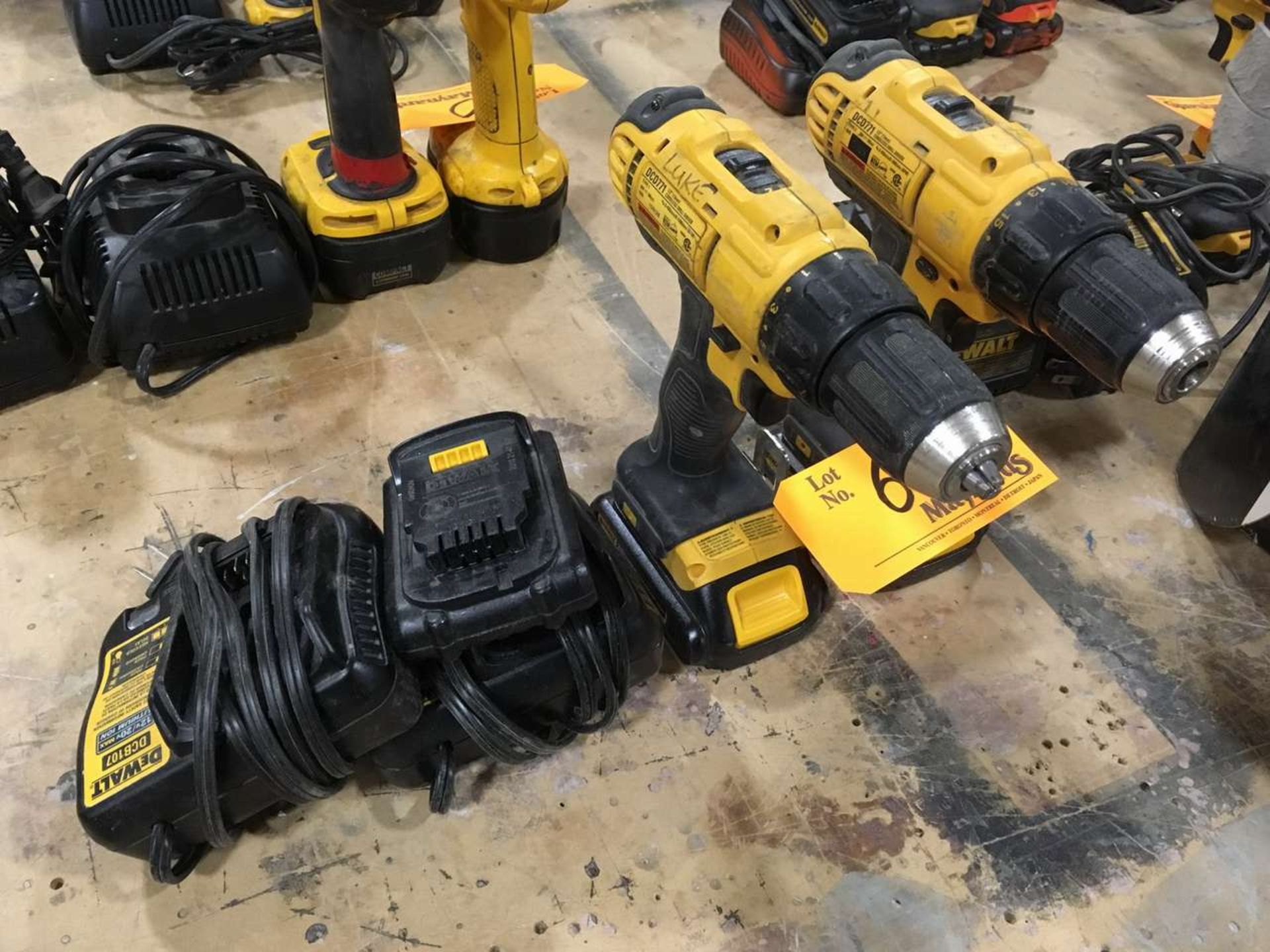 DeWalt DCD771 (2) 20V Lithium Ion Cordless 1/2"(13mm) Drill Drivers - Image 2 of 2