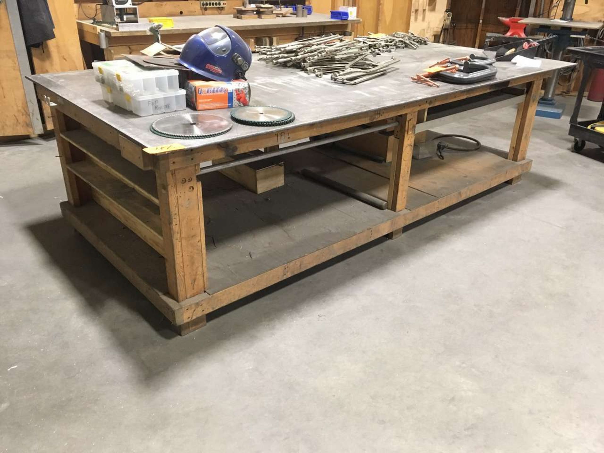 Steel Top Table